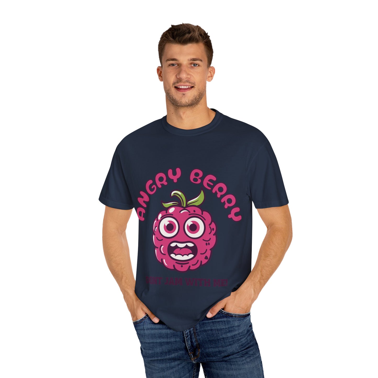 Angry Grape Unisex Garment-Dyed T-shirt 'Don't Jam With Me'