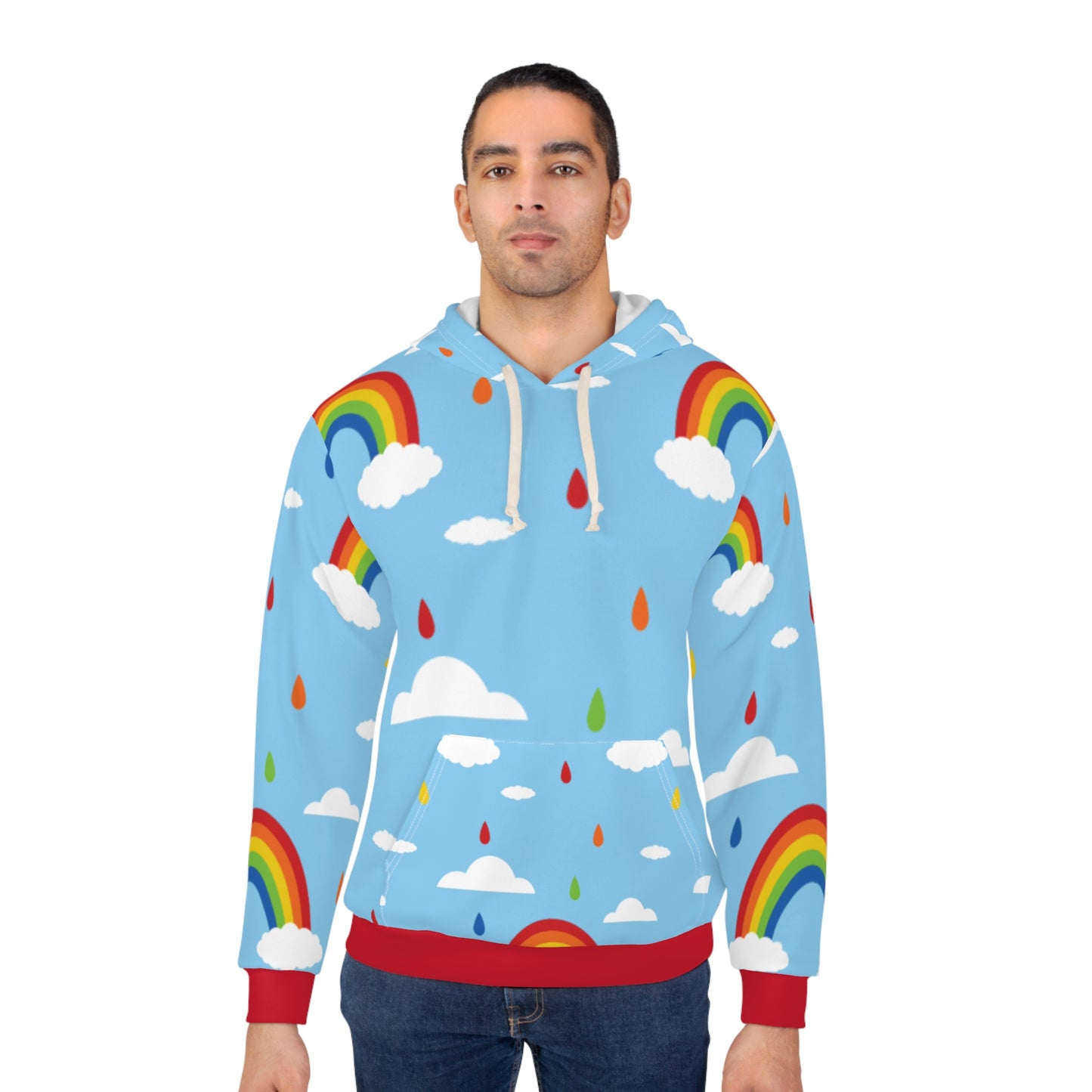 Rainbow Clouds Hoodie