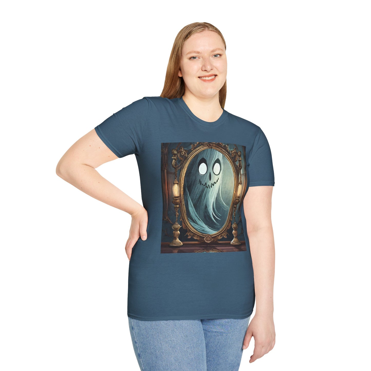 Haunted Mirror Unisex Softstyle T-Shirt