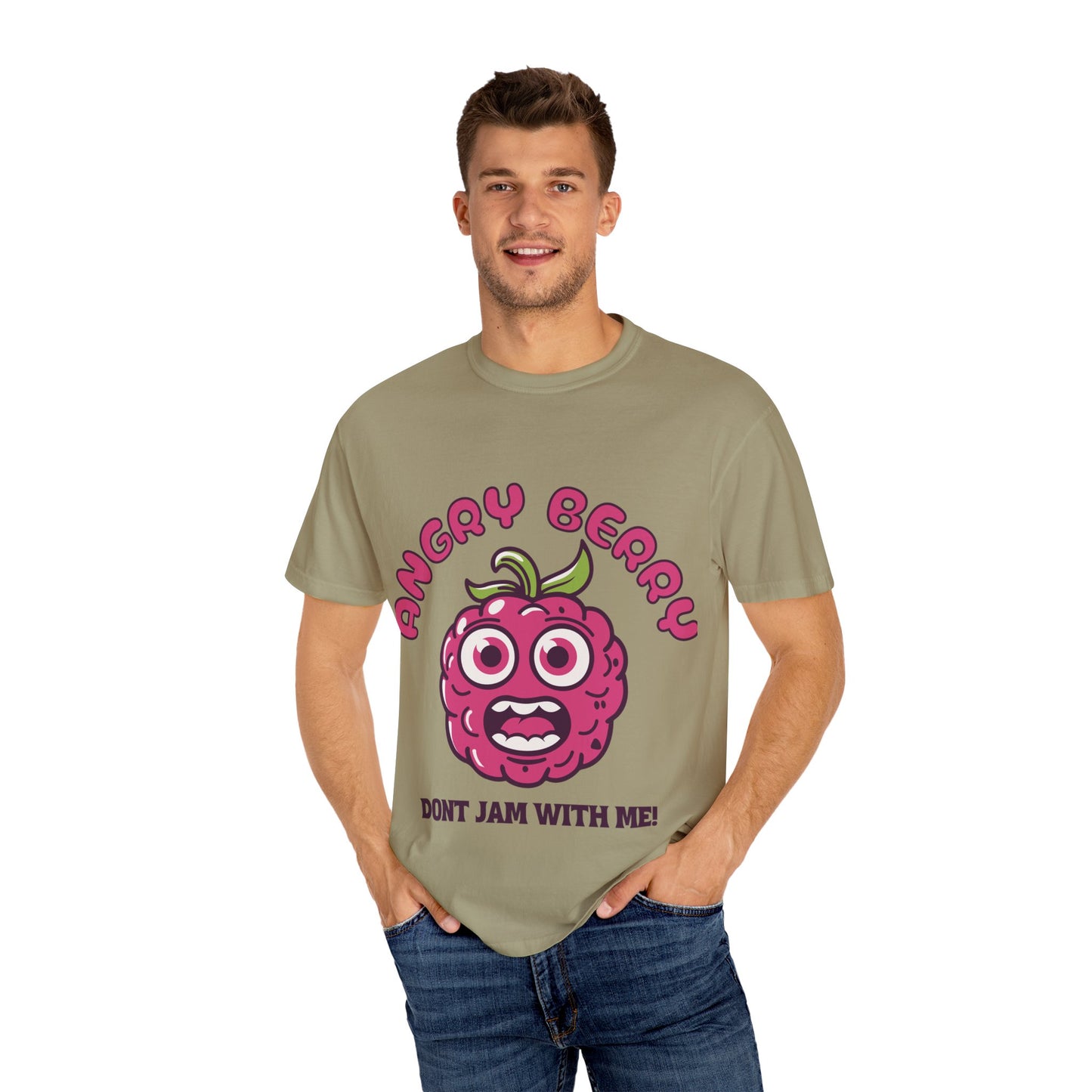 Angry Grape Unisex Garment-Dyed T-shirt 'Don't Jam With Me'