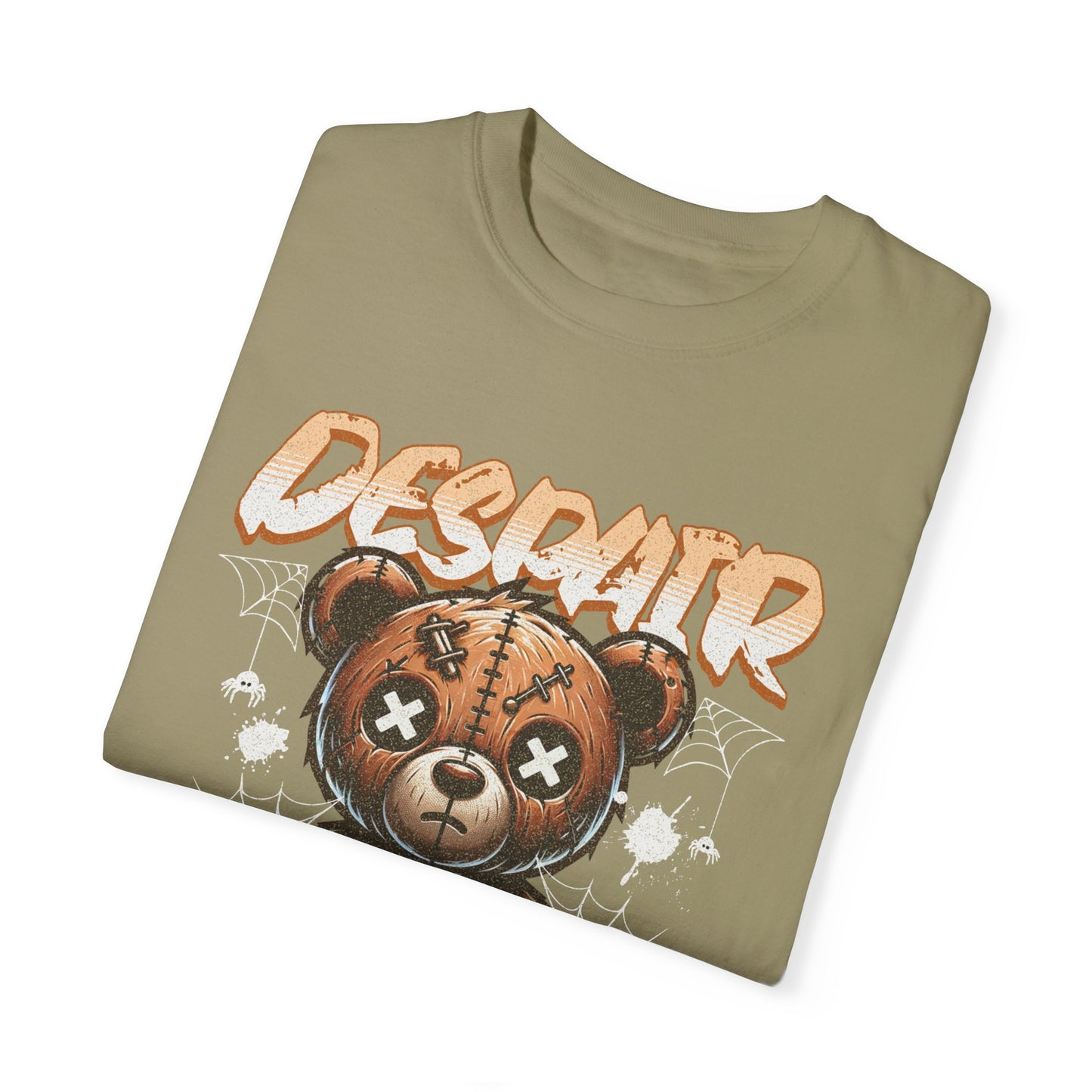 T-Shirt Despair Bear Unisex Garment-Dyed