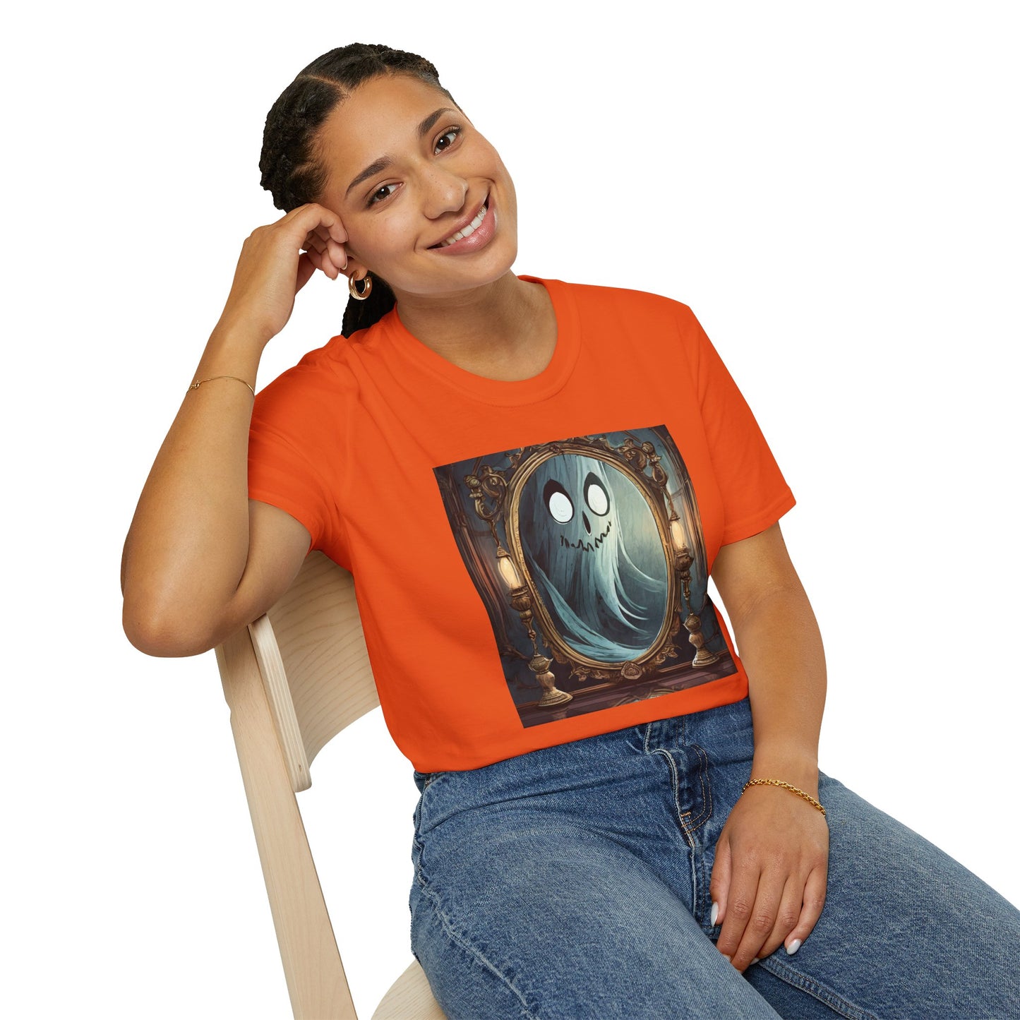 Haunted Mirror Unisex Softstyle T-Shirt