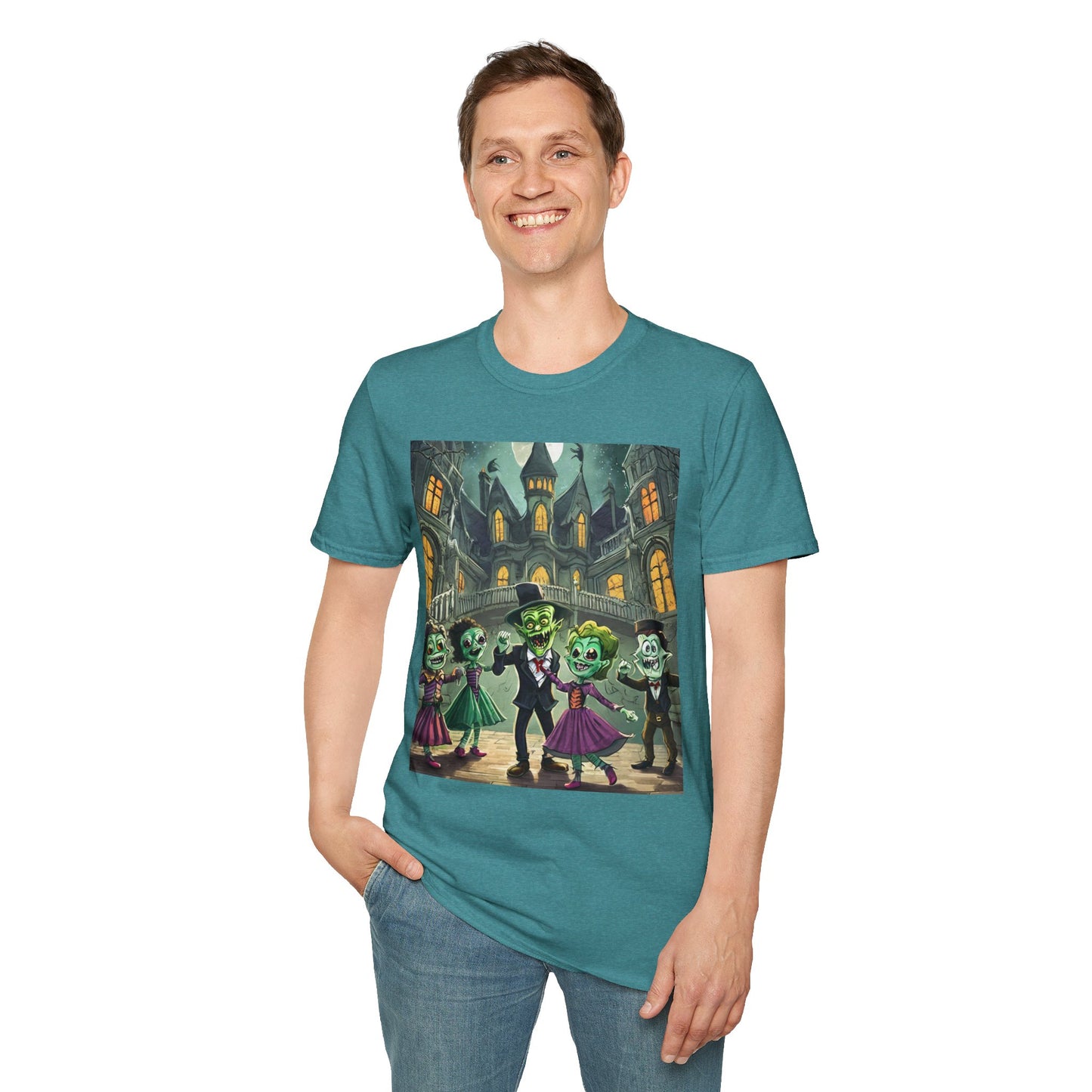 Monster Mash-Up Unisex Softstyle T-Shirt