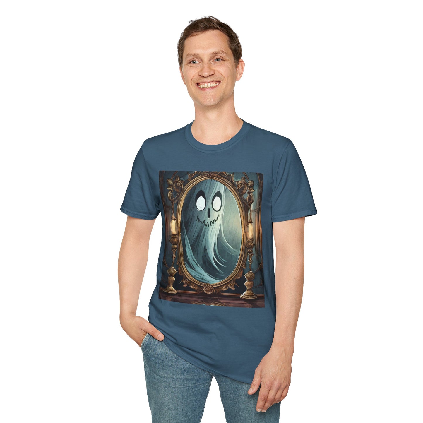 Haunted Mirror Unisex Softstyle T-Shirt