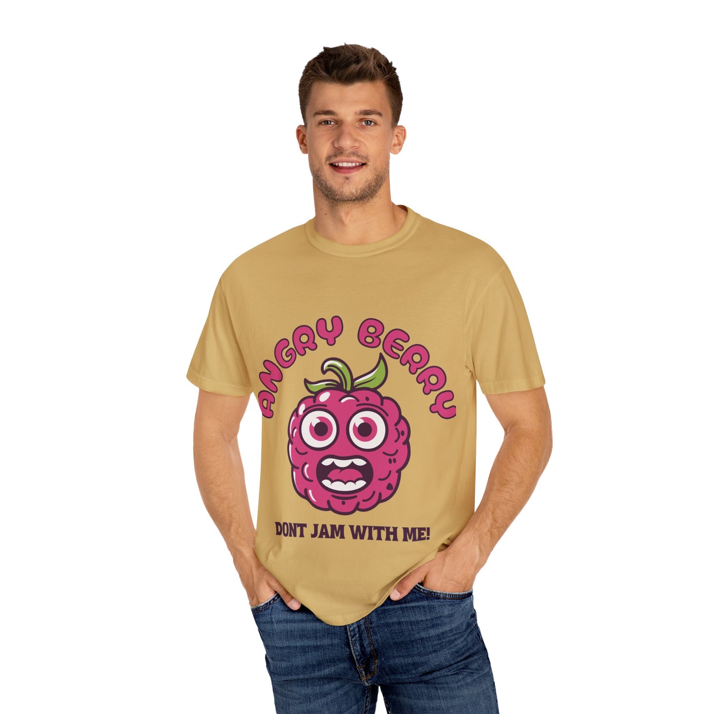 Angry Grape Unisex Garment-Dyed T-shirt 'Don't Jam With Me'