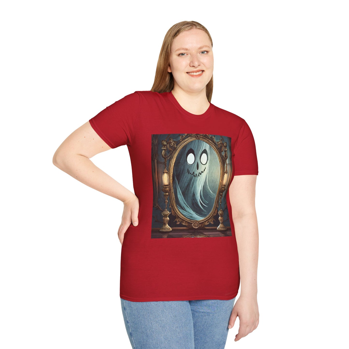 Haunted Mirror Unisex Softstyle T-Shirt