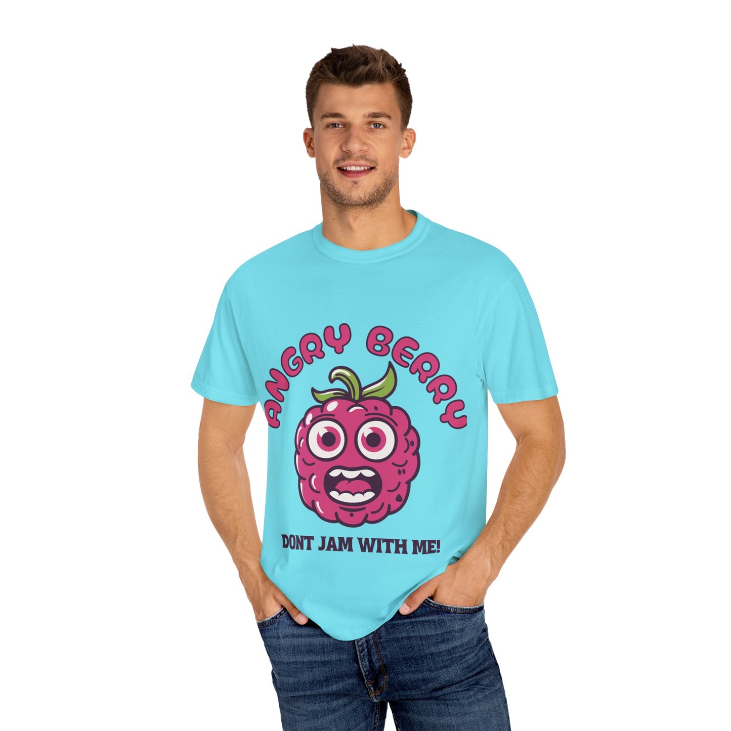 Angry Grape Unisex Garment-Dyed T-shirt 'Don't Jam With Me'