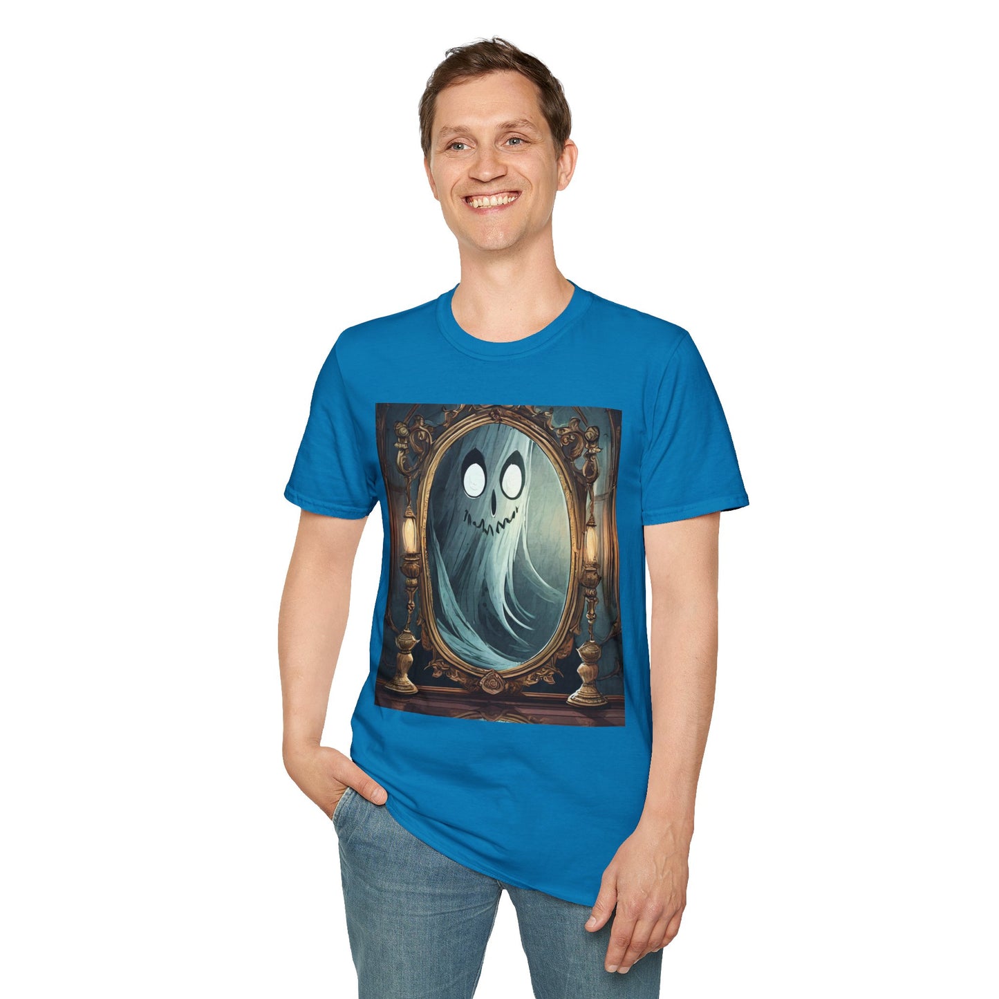 Haunted Mirror Unisex Softstyle T-Shirt