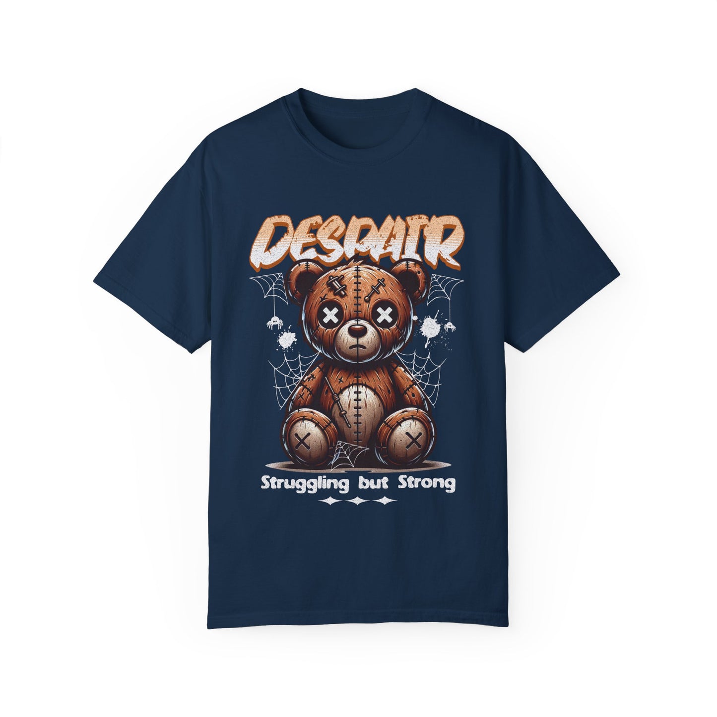 T-Shirt Despair Bear Unisex Garment-Dyed