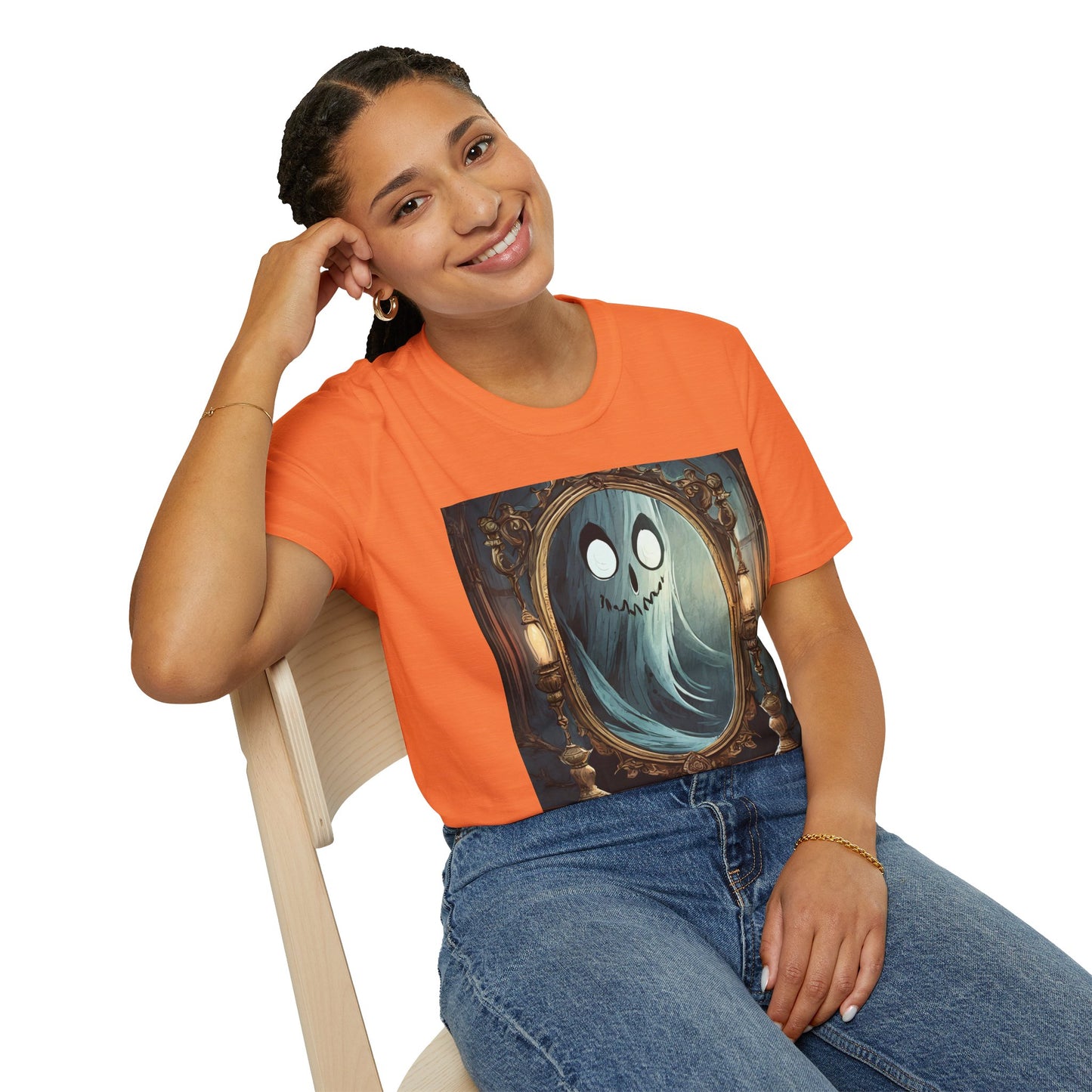 Haunted Mirror Unisex Softstyle T-Shirt