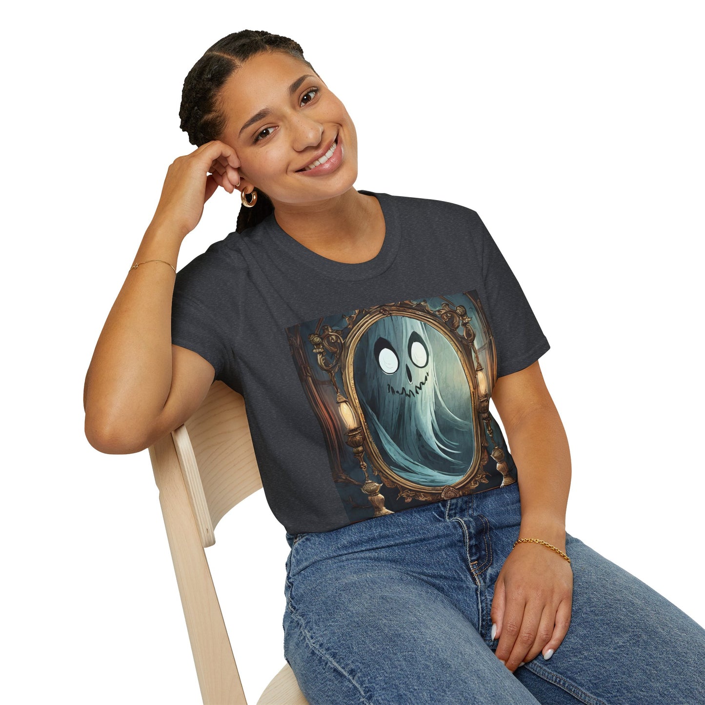 Haunted Mirror Unisex Softstyle T-Shirt