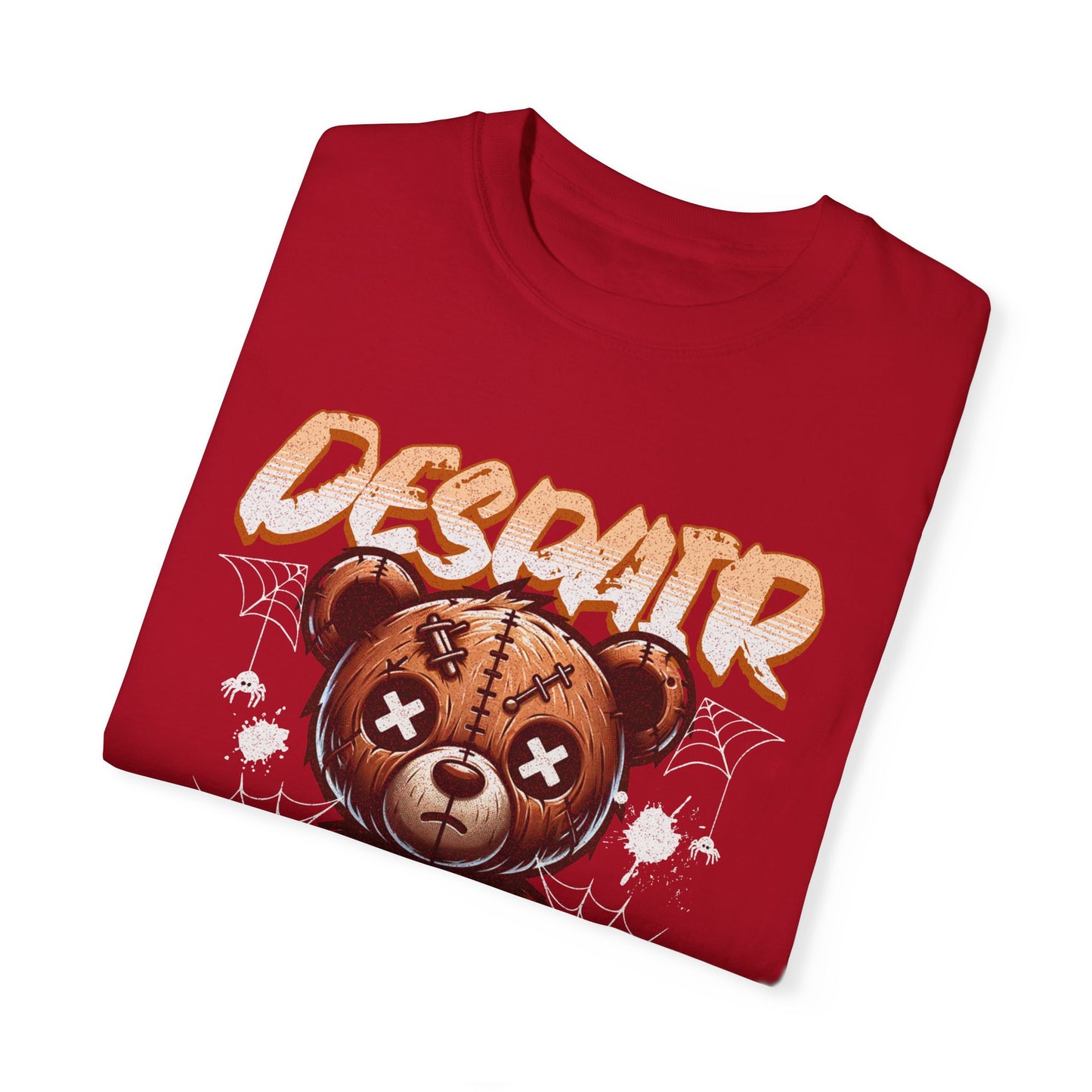 T-Shirt Despair Bear Unisex Garment-Dyed