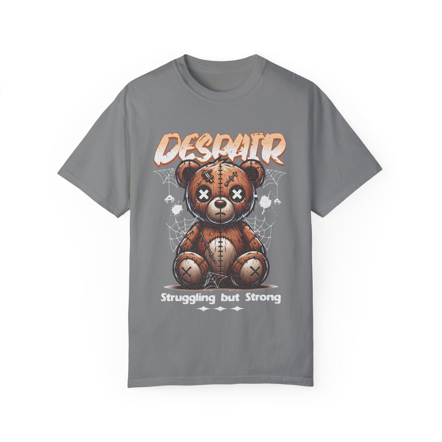 T-Shirt Despair Bear Unisex Garment-Dyed