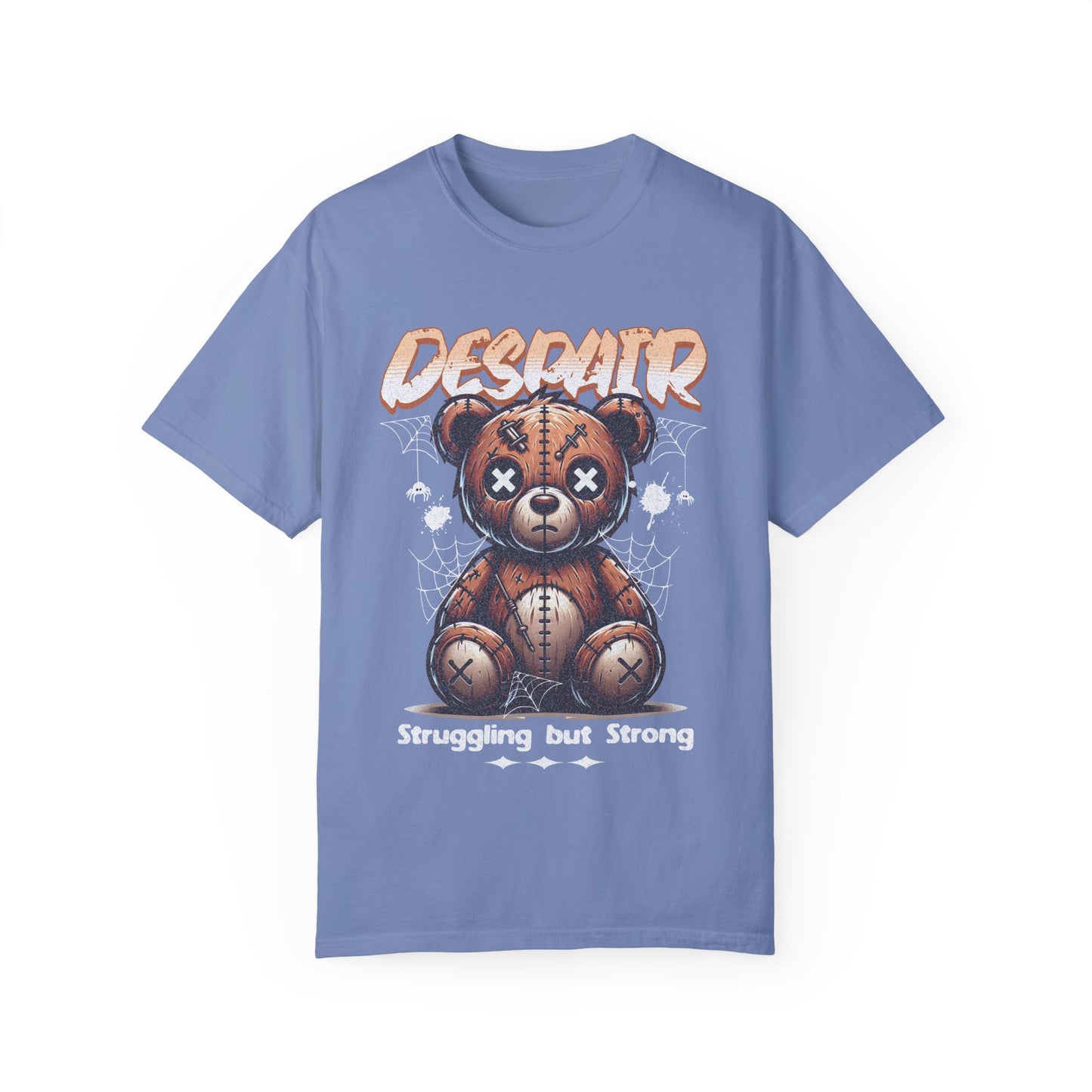 T-Shirt Despair Bear Unisex Garment-Dyed