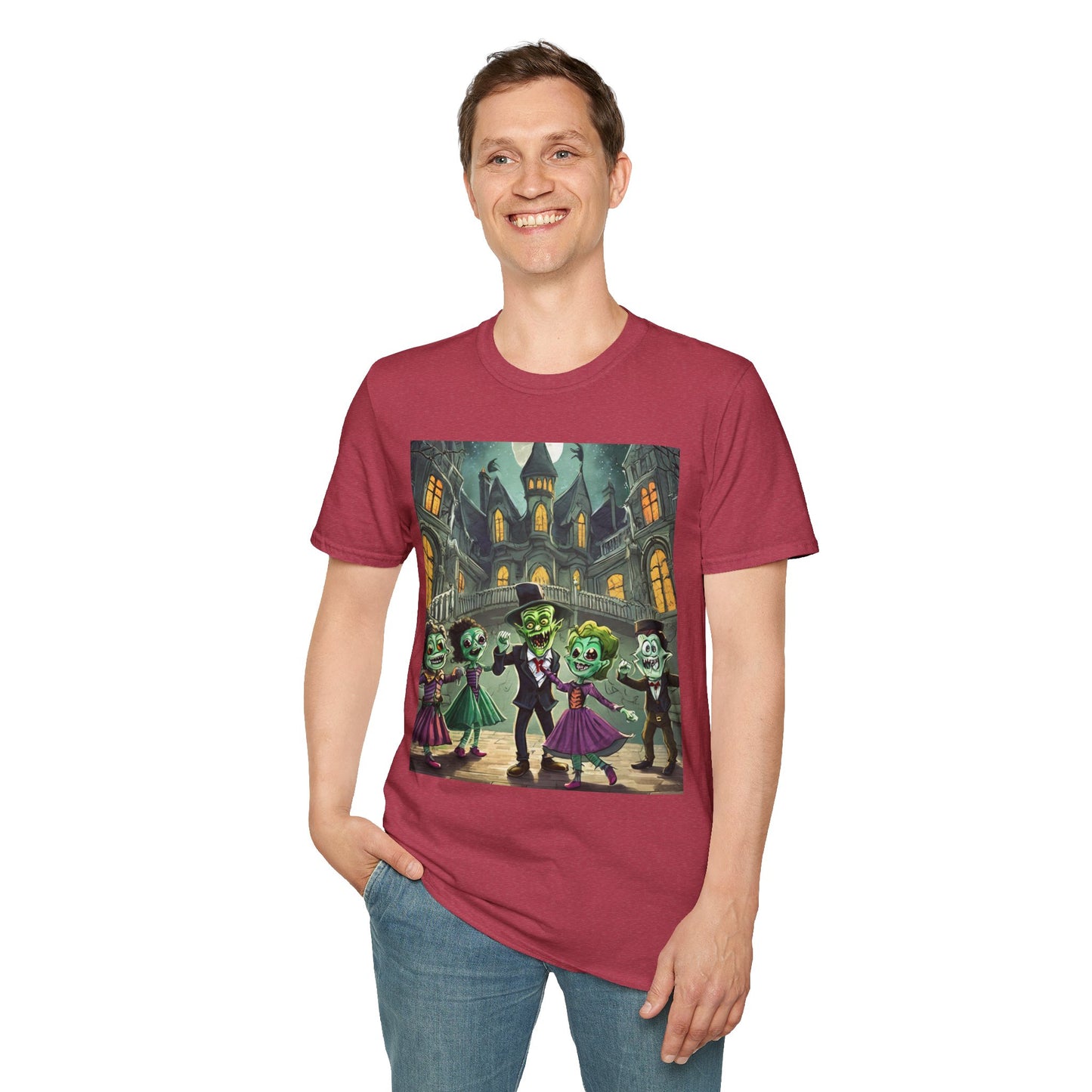 Monster Mash-Up Unisex Softstyle T-Shirt