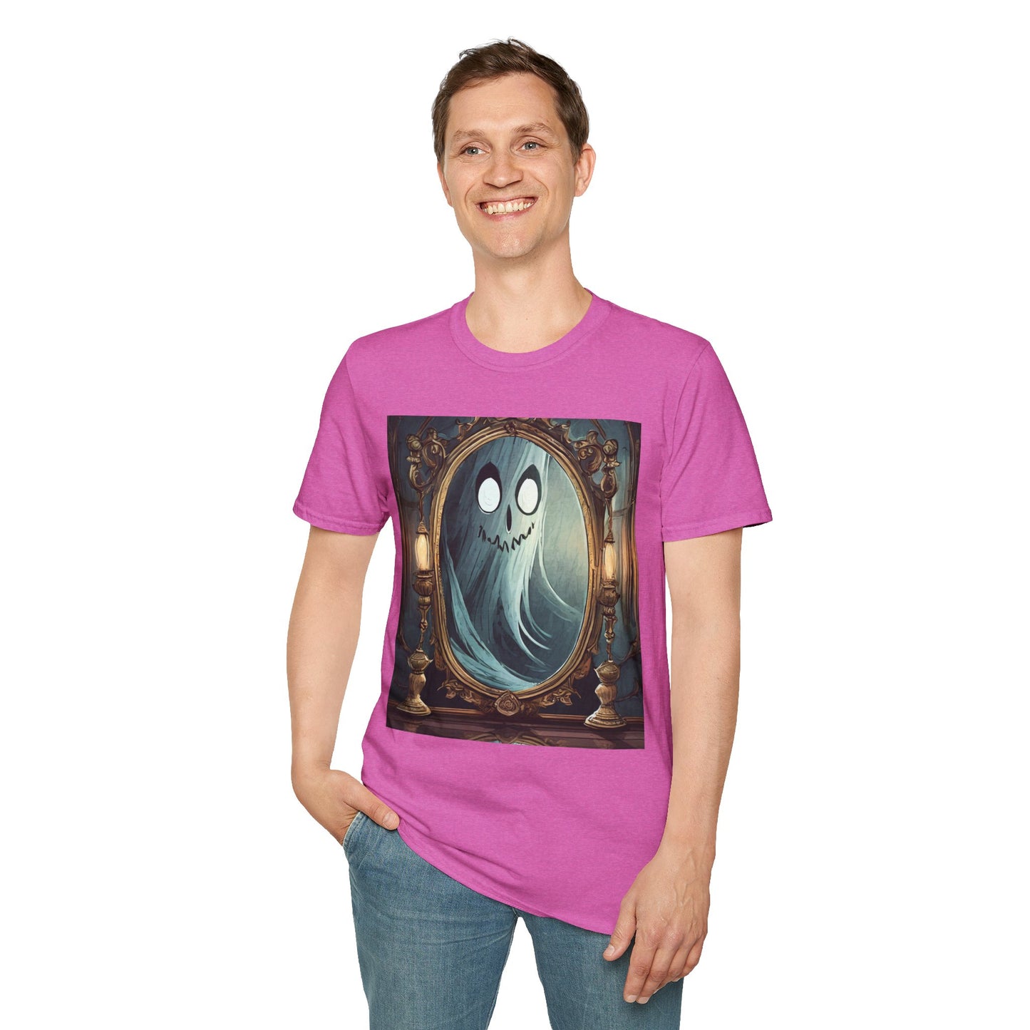 Haunted Mirror Unisex Softstyle T-Shirt