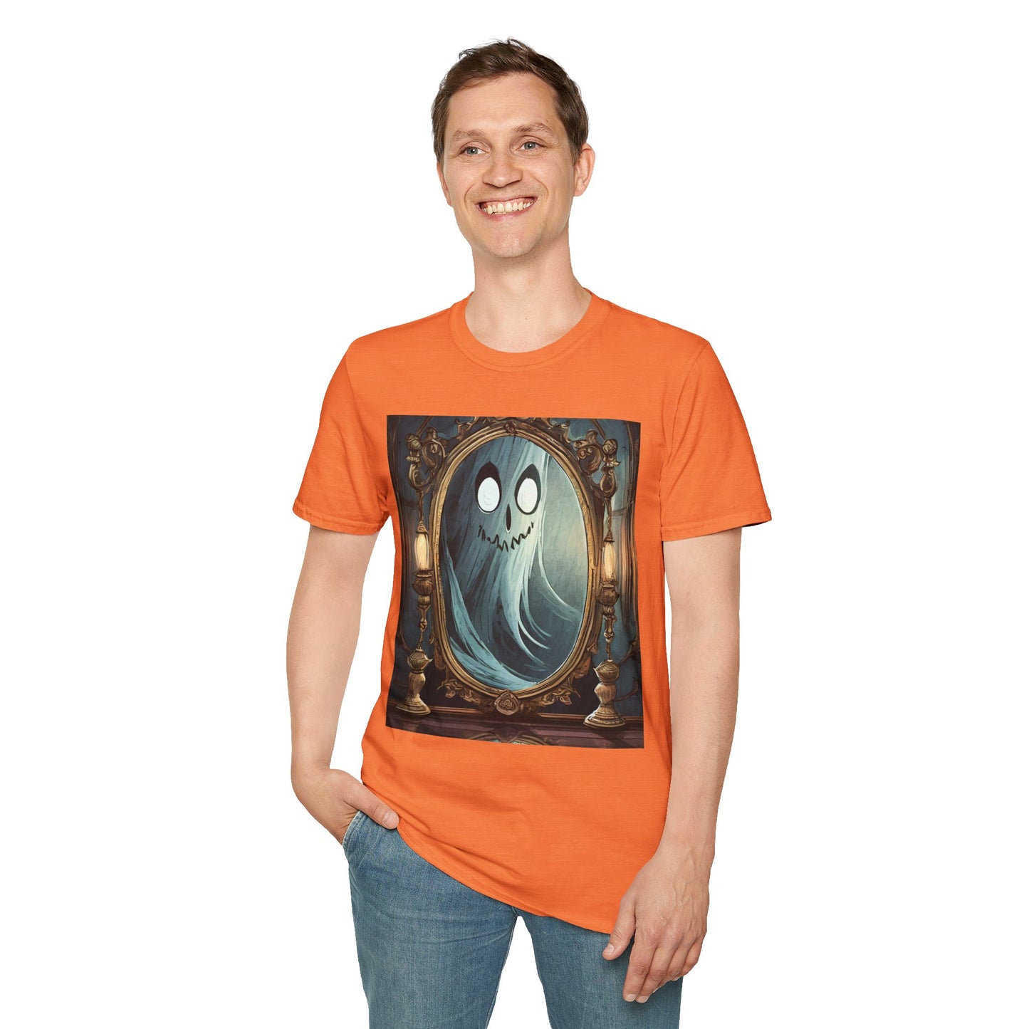 Haunted Mirror Unisex Softstyle T-Shirt