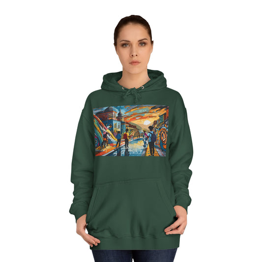 Urban Graffiti Warriors Pullover Hoodie 2