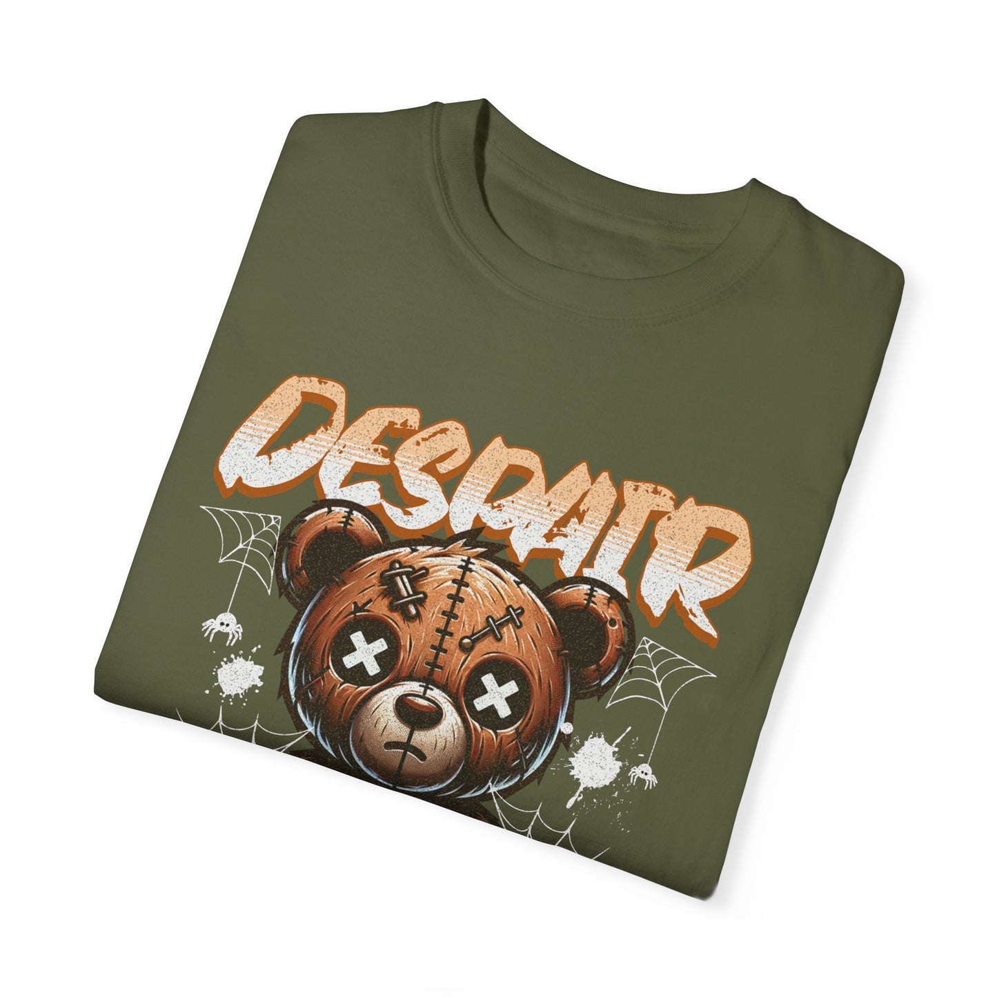 T-Shirt Despair Bear Unisex Garment-Dyed