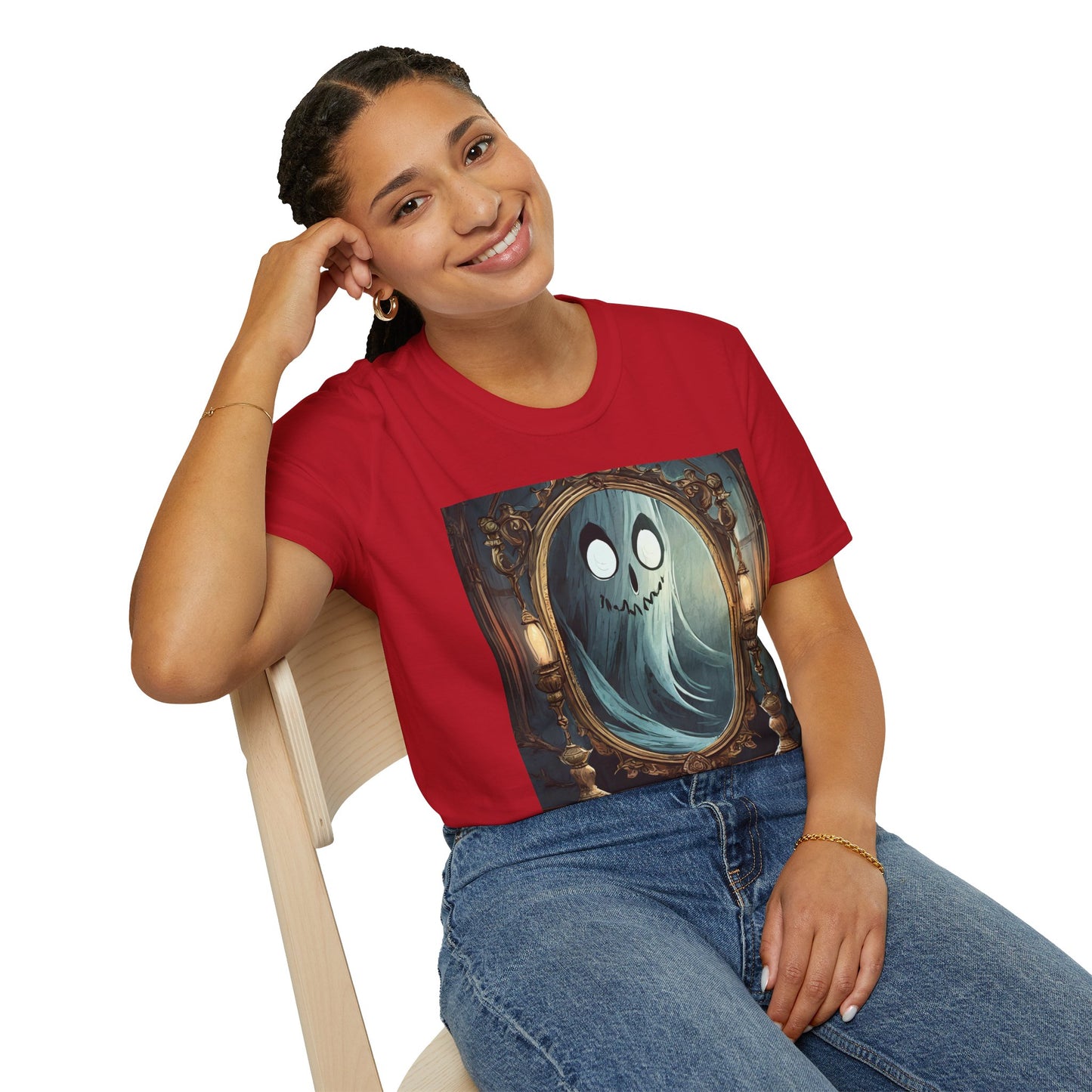 Haunted Mirror Unisex Softstyle T-Shirt