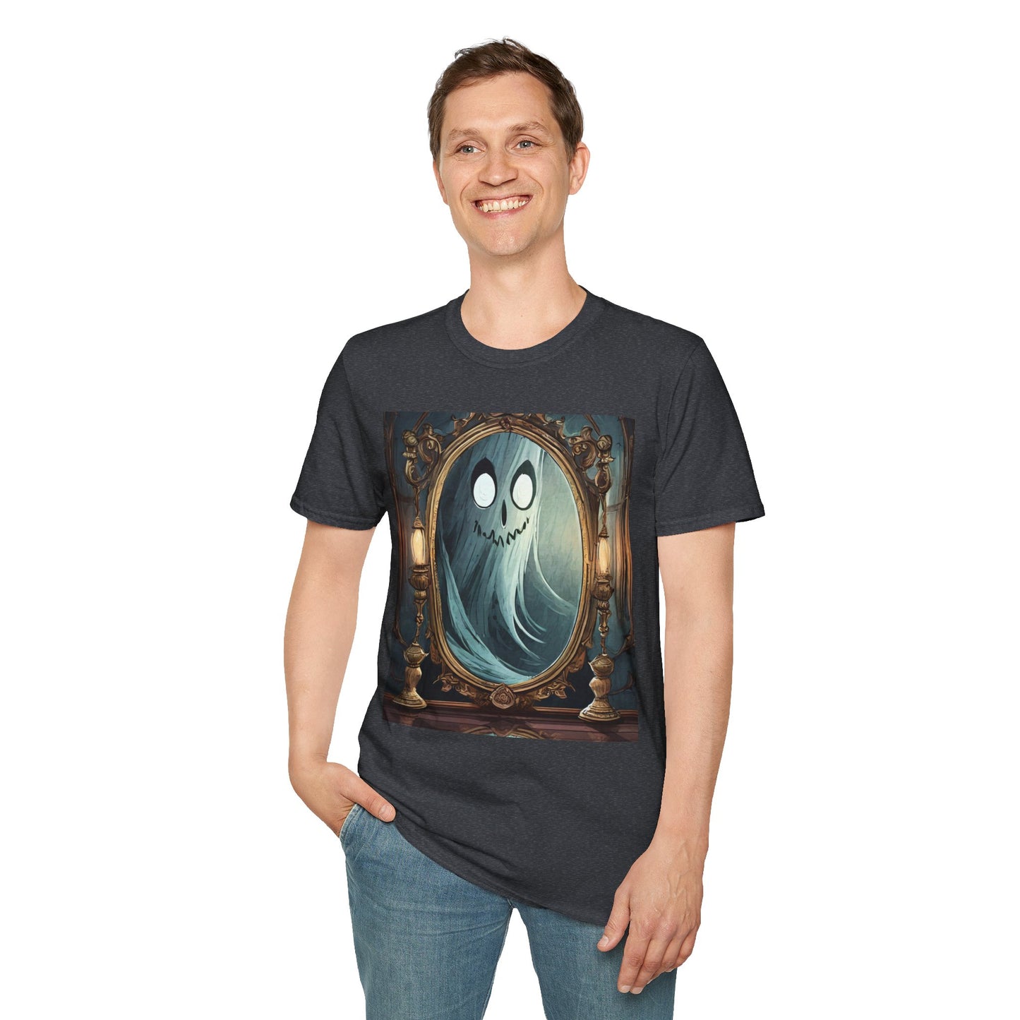 Haunted Mirror Unisex Softstyle T-Shirt