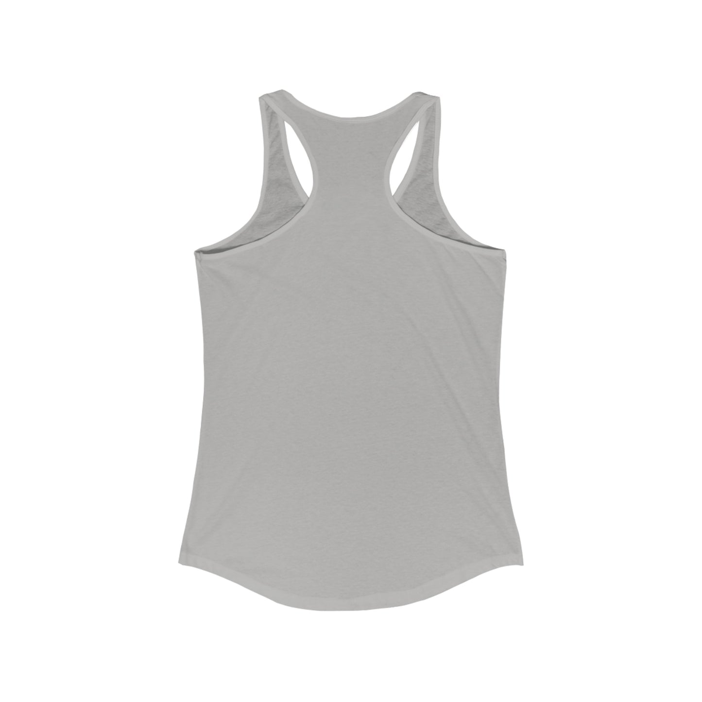 Women's Ideal Racerback Tank "Leave only footsteps"