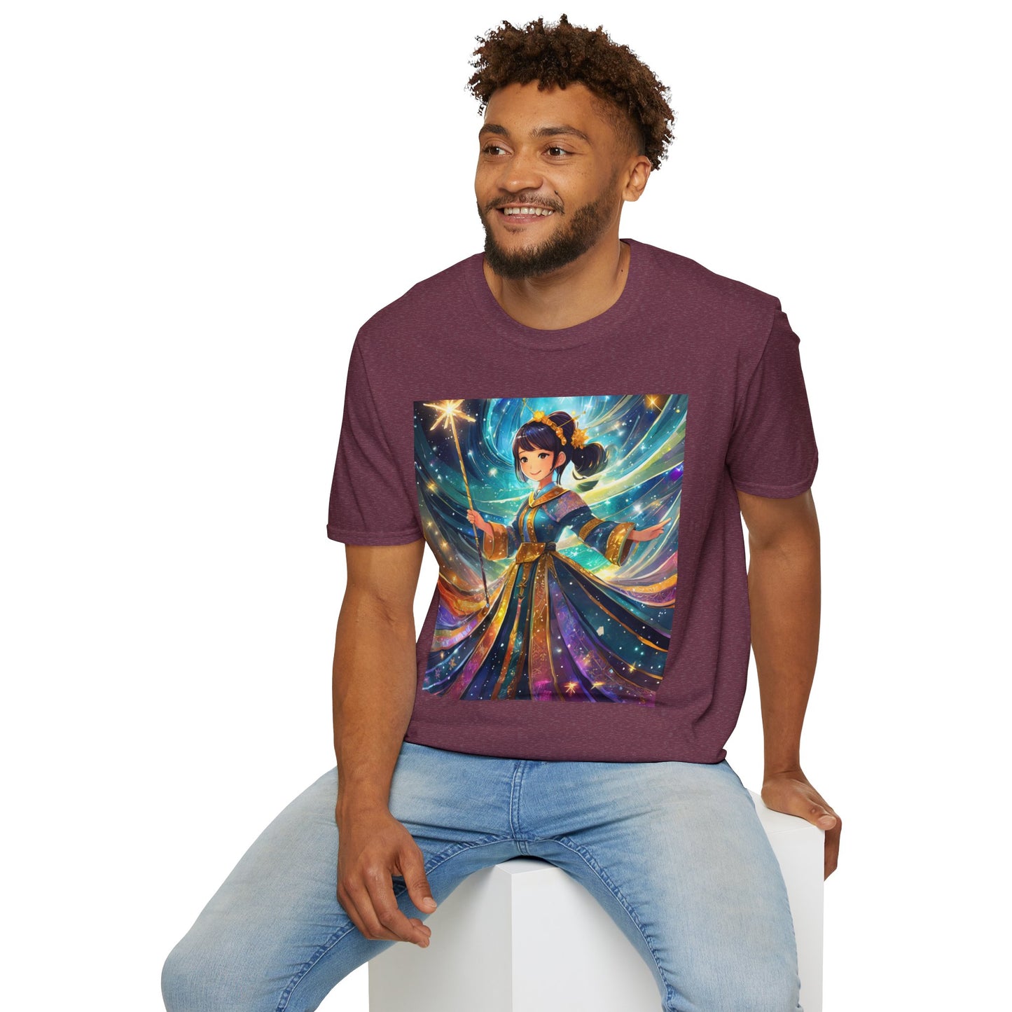 Magical Girl Transformation Unisex Softstyle T-Shirt