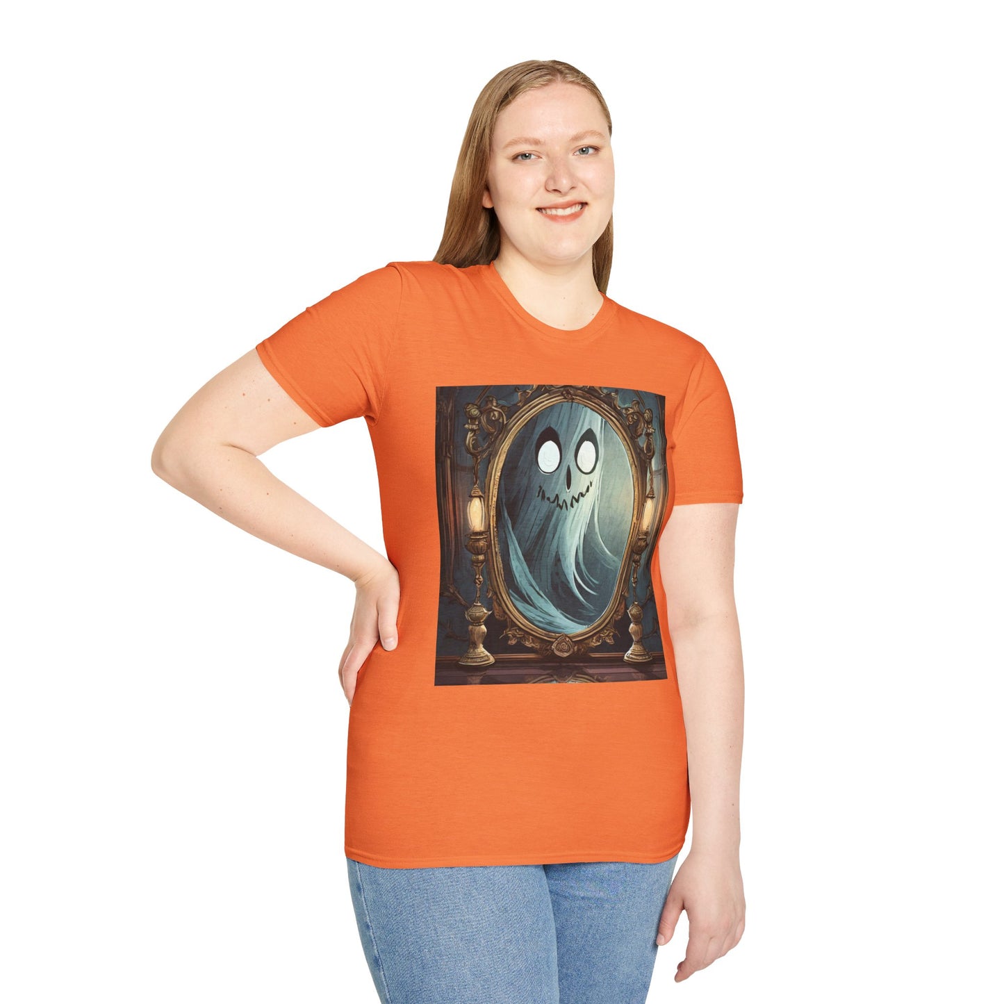 Haunted Mirror Unisex Softstyle T-Shirt