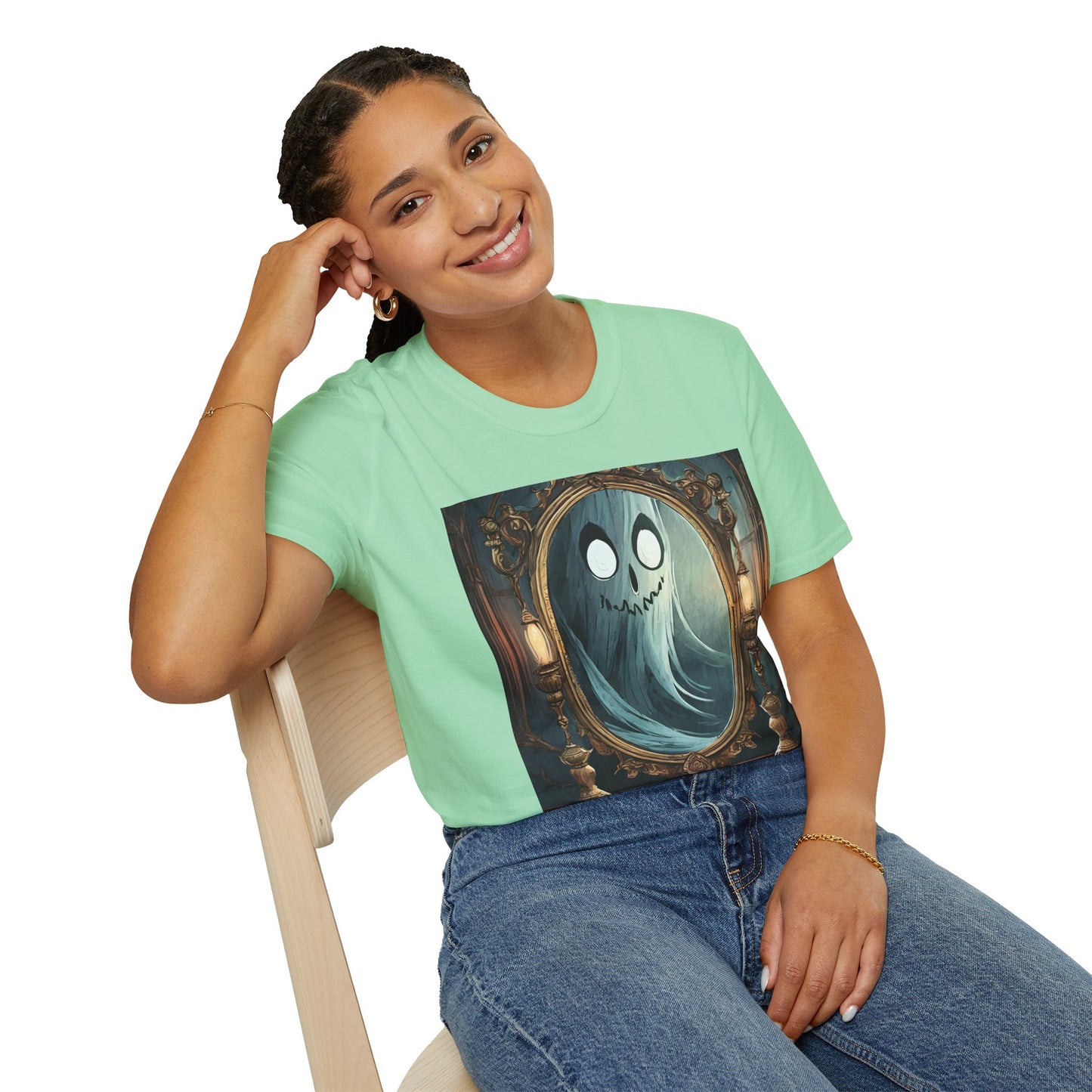 Haunted Mirror Unisex Softstyle T-Shirt