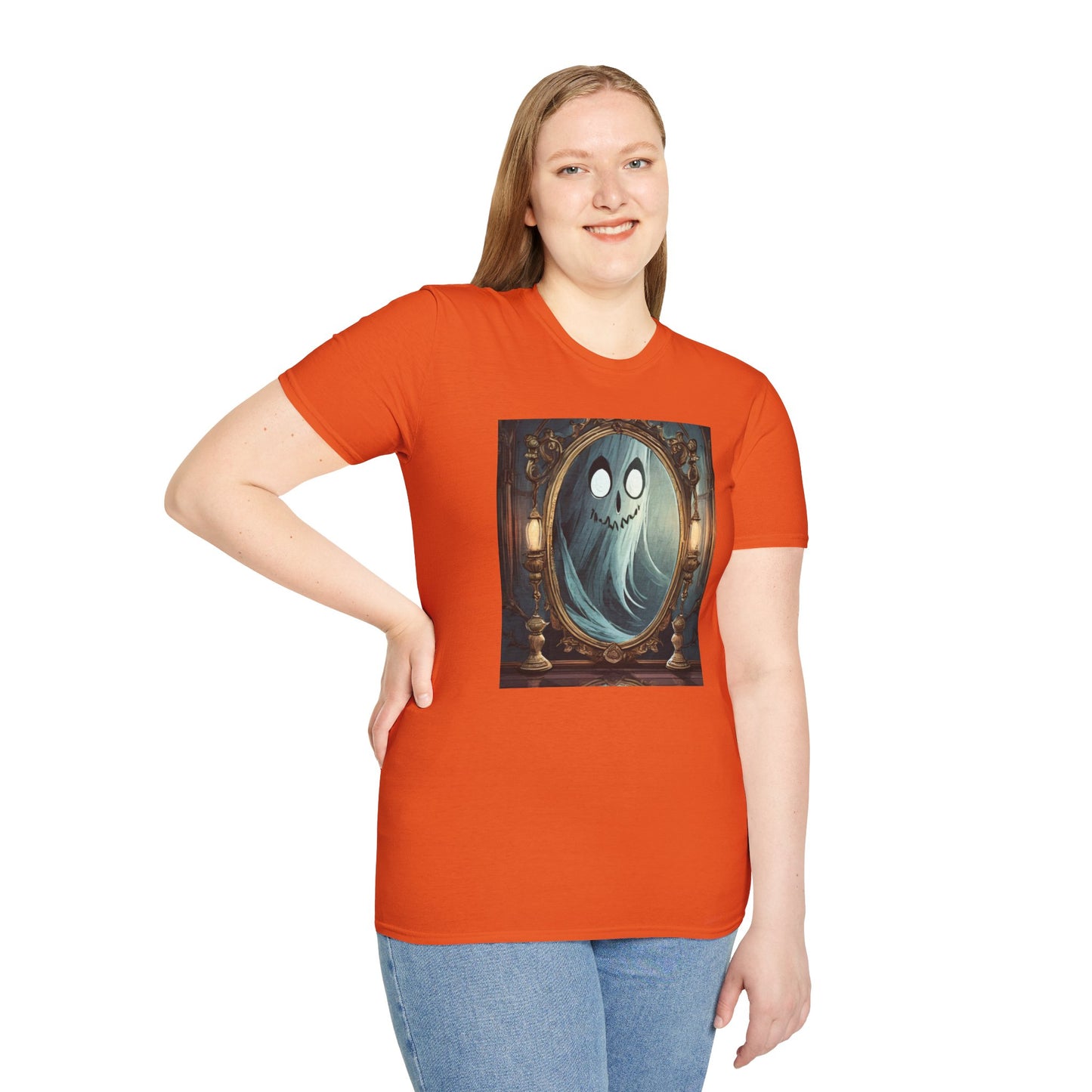 Haunted Mirror Unisex Softstyle T-Shirt