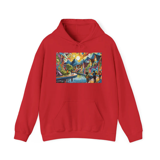 Urban Graffiti Warriors Pullover Hoodie 1