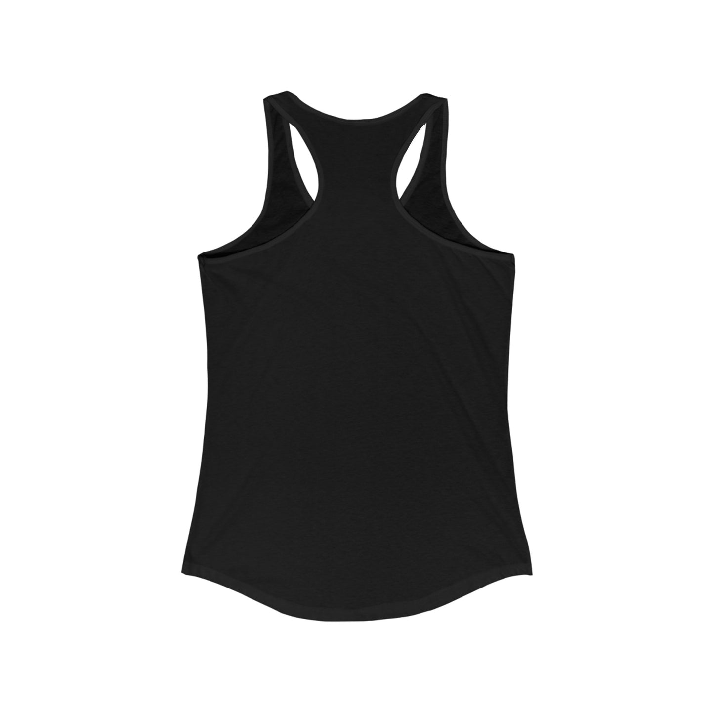 Women's Ideal Racerback Tank "Leave only footsteps"