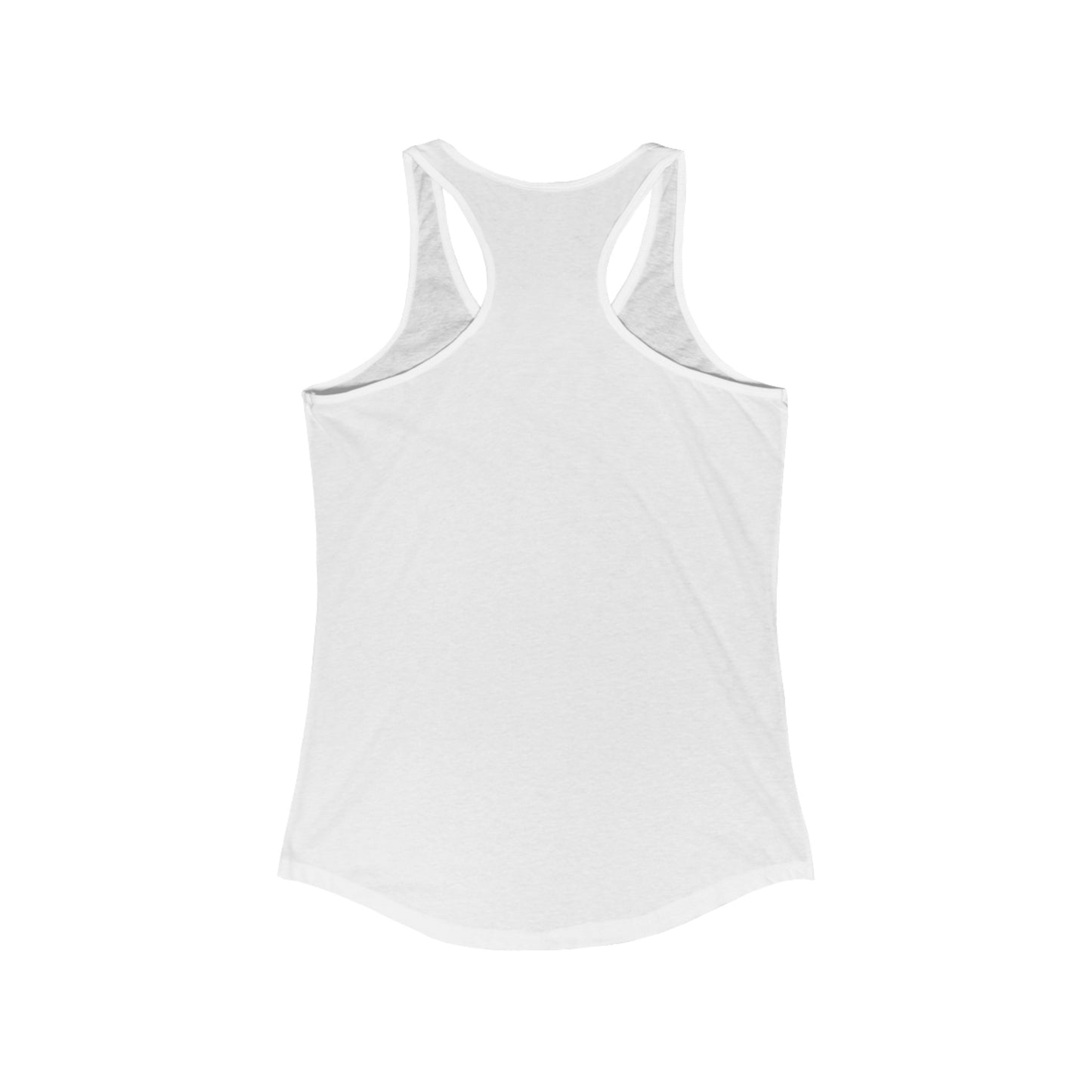 Women's Ideal Racerback Tank "Leave only footsteps"