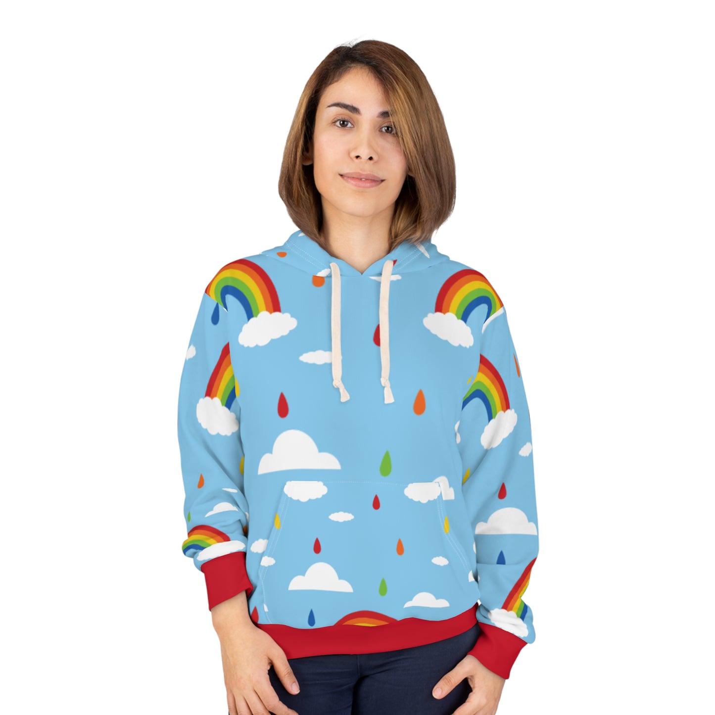 Rainbow Clouds Hoodie