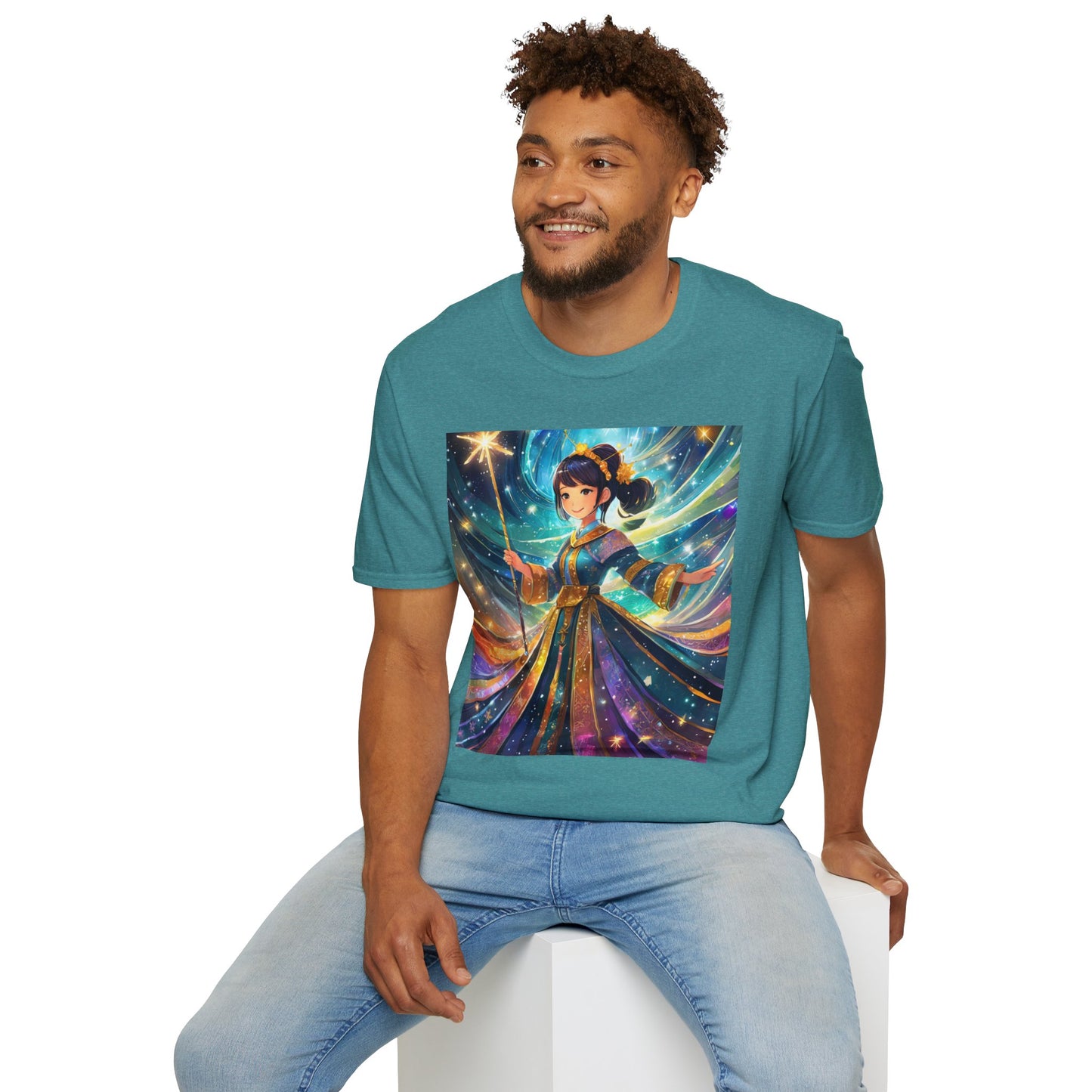 Magical Girl Transformation Unisex Softstyle T-Shirt