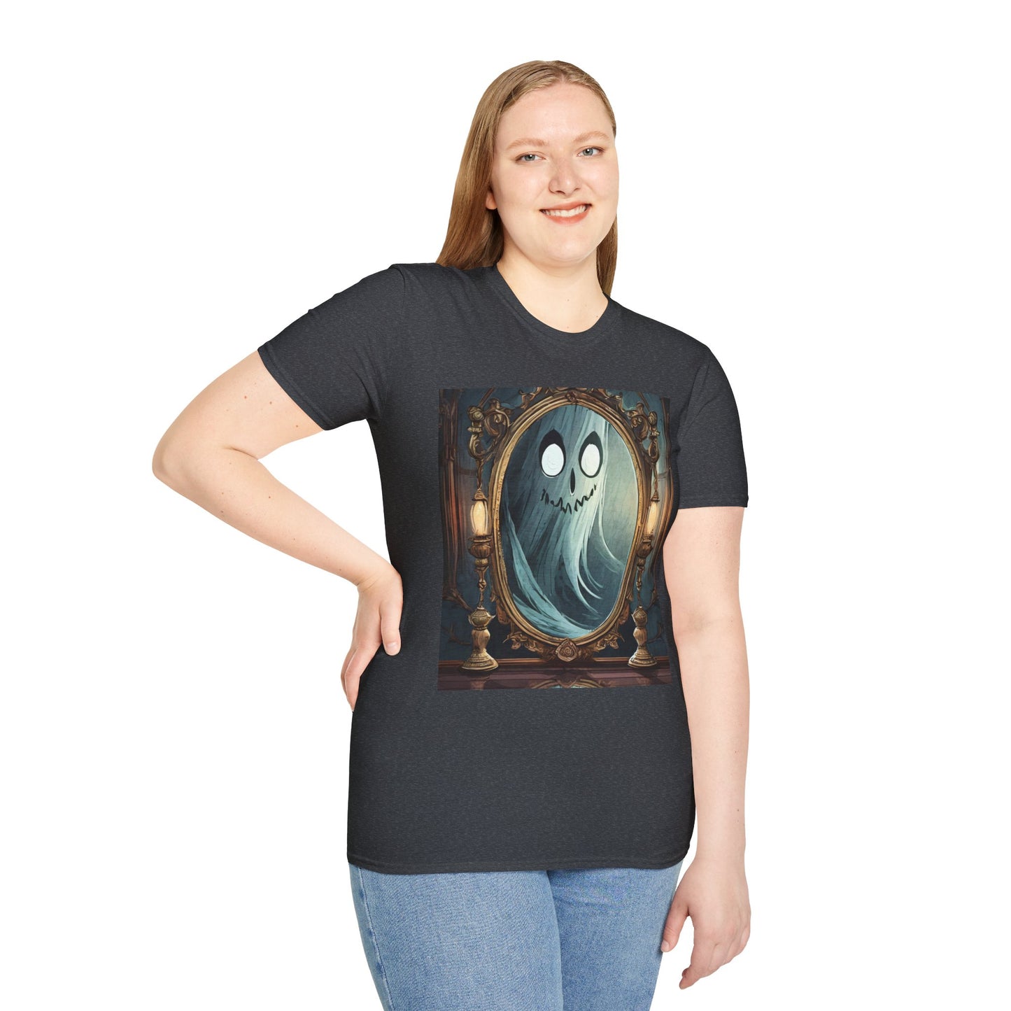 Haunted Mirror Unisex Softstyle T-Shirt