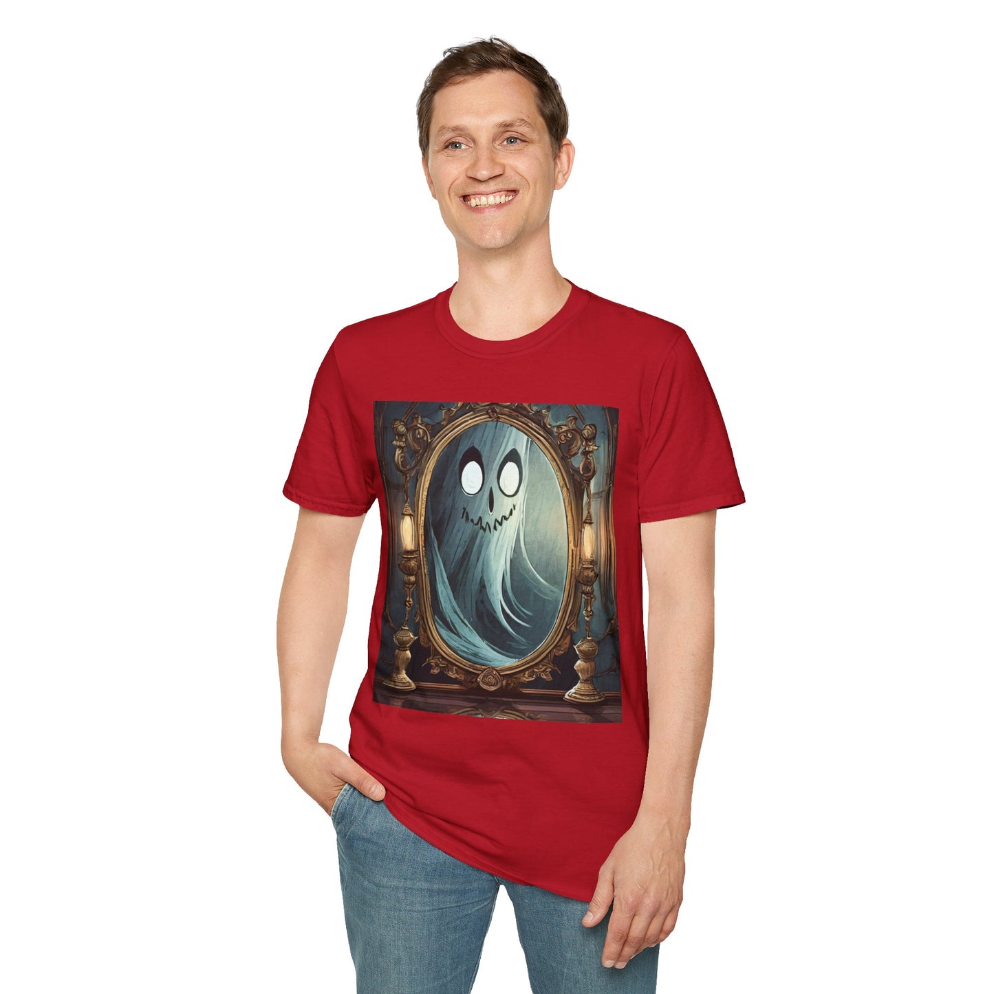 Haunted Mirror Unisex Softstyle T-Shirt