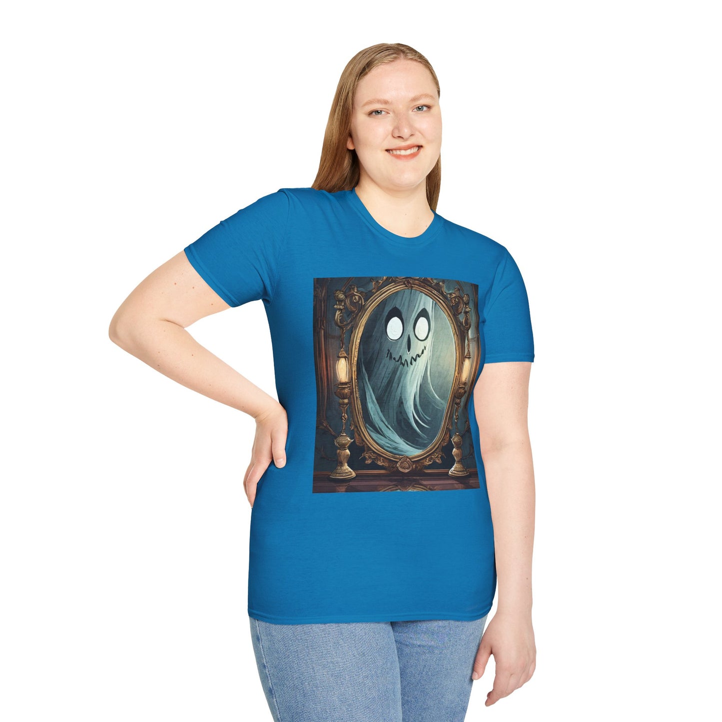 Haunted Mirror Unisex Softstyle T-Shirt