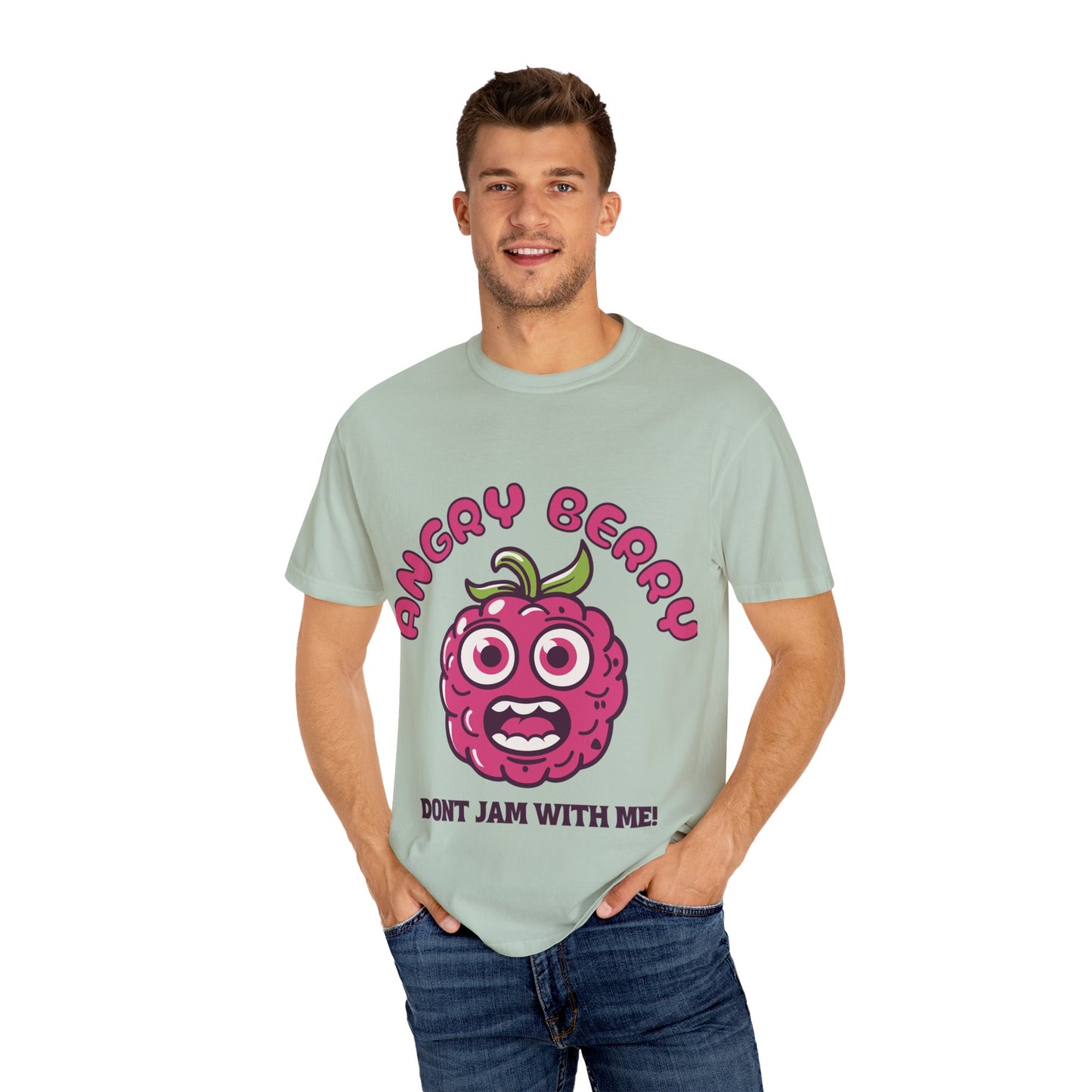 Angry Grape Unisex Garment-Dyed T-shirt 'Don't Jam With Me'