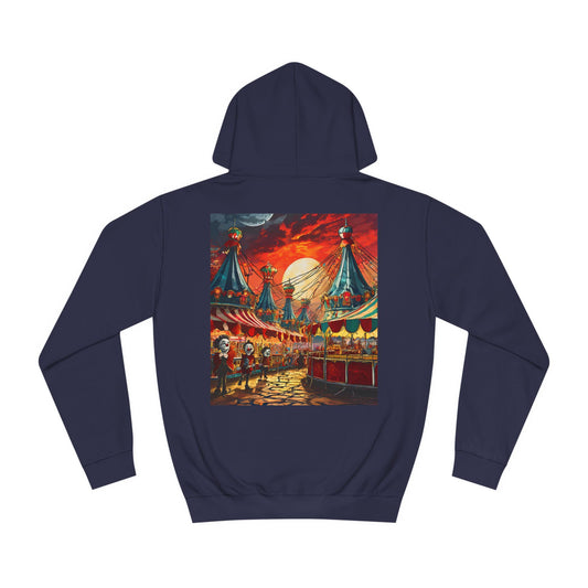 Creepy Carnival Unisex College Hoodie