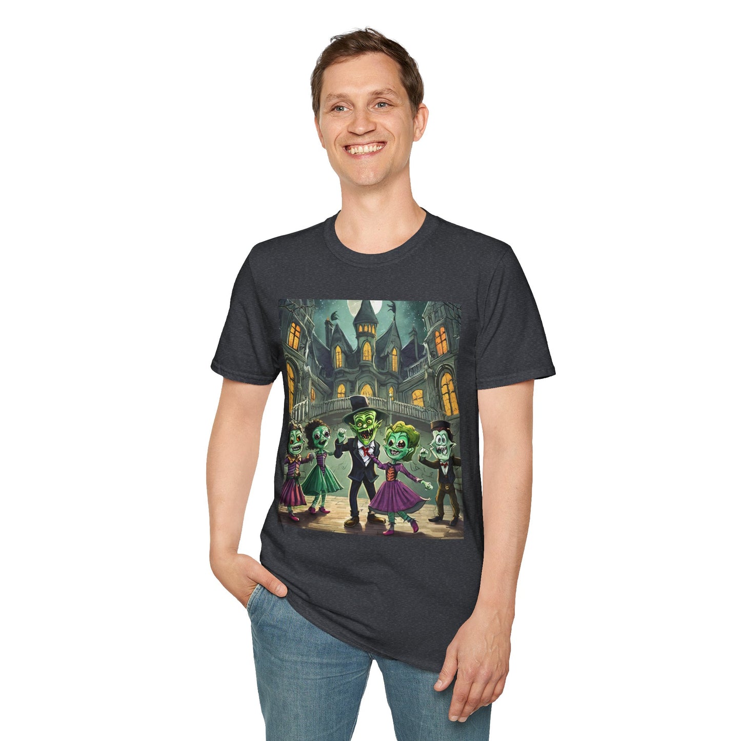 Monster Mash-Up Unisex Softstyle T-Shirt