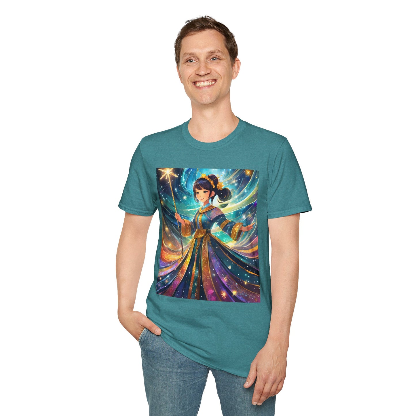 Magical Girl Transformation Unisex Softstyle T-Shirt