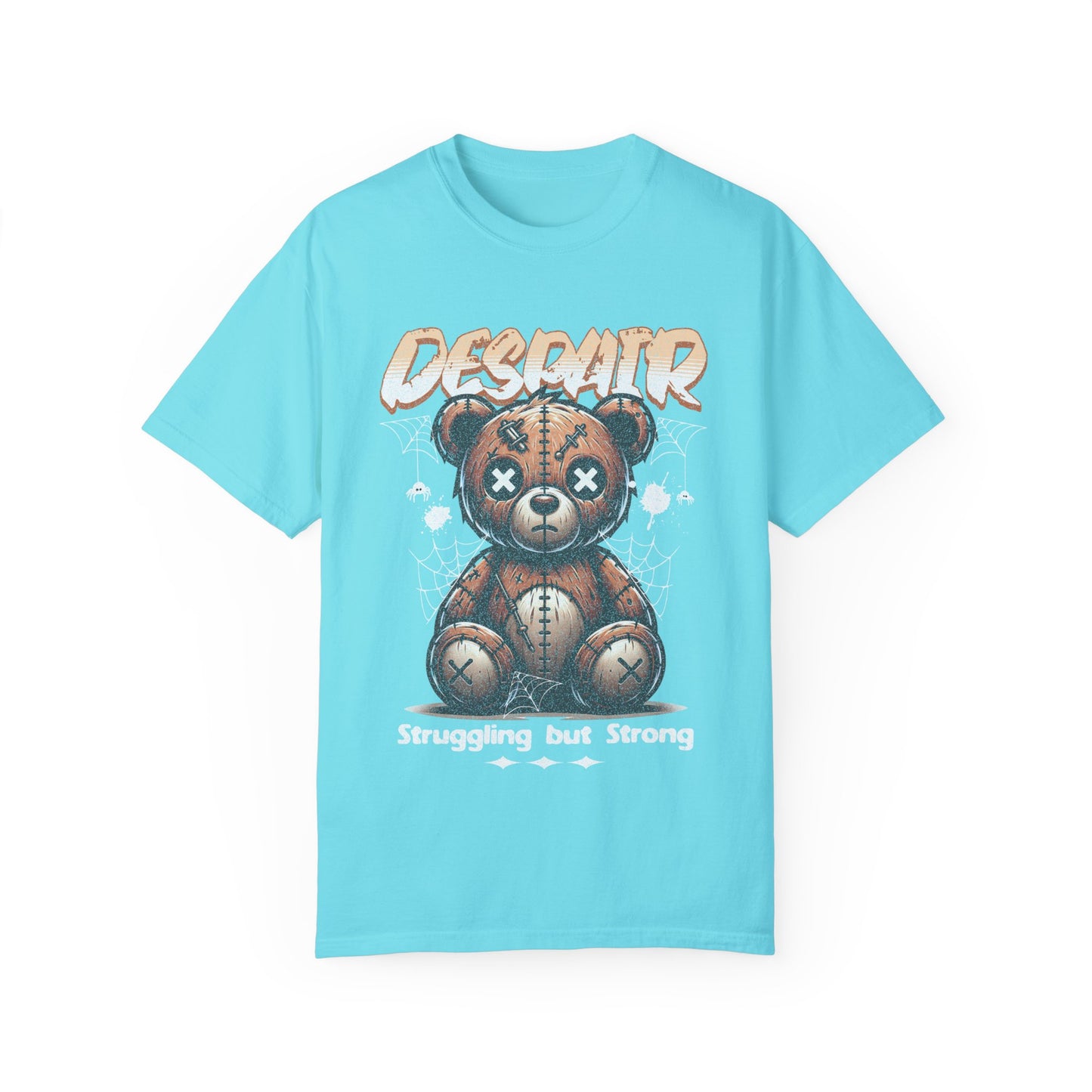 T-Shirt Despair Bear Unisex Garment-Dyed