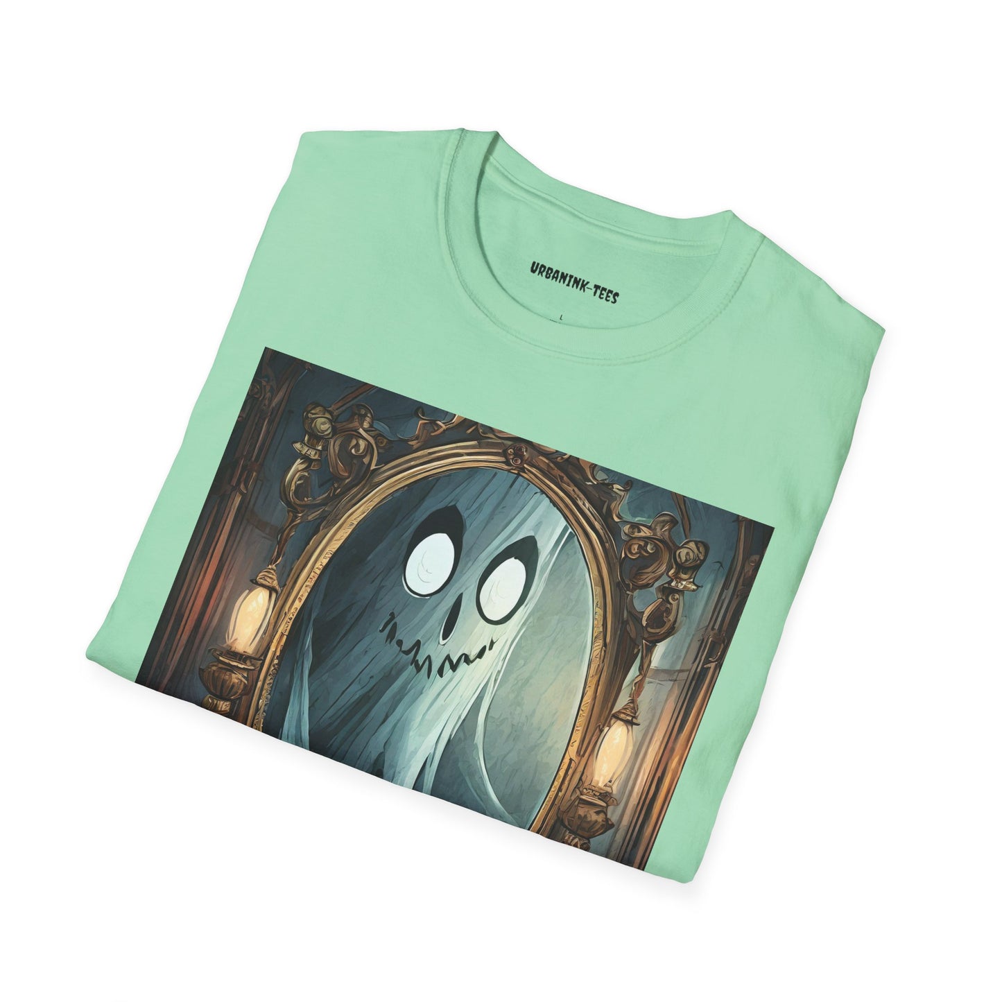 Haunted Mirror Unisex Softstyle T-Shirt