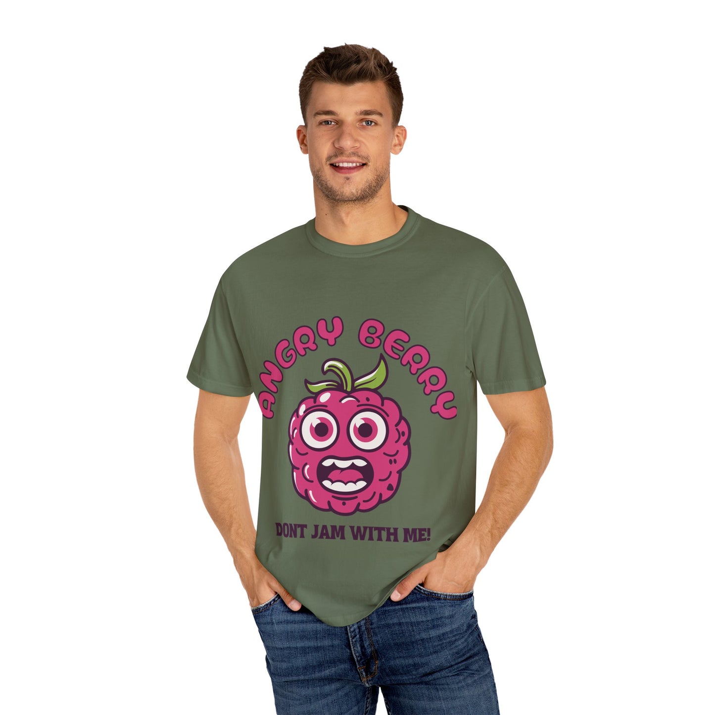 Angry Grape Unisex Garment-Dyed T-shirt 'Don't Jam With Me'