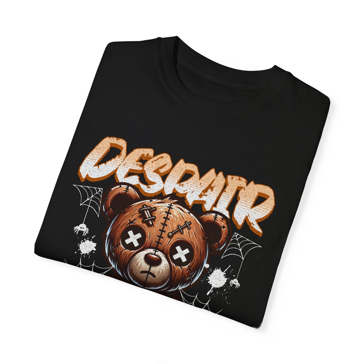 T-Shirt Despair Bear Unisex Garment-Dyed